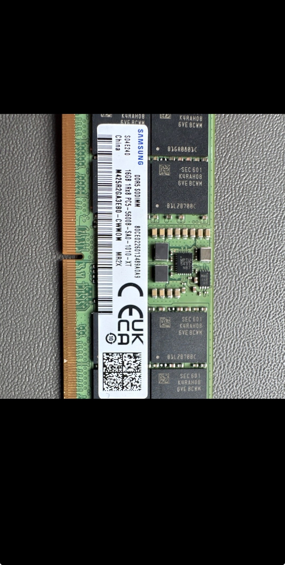 Samsung 32GB (2x16GB) DDR5 5600MHz SODIMM Laptop RAM | Jawa