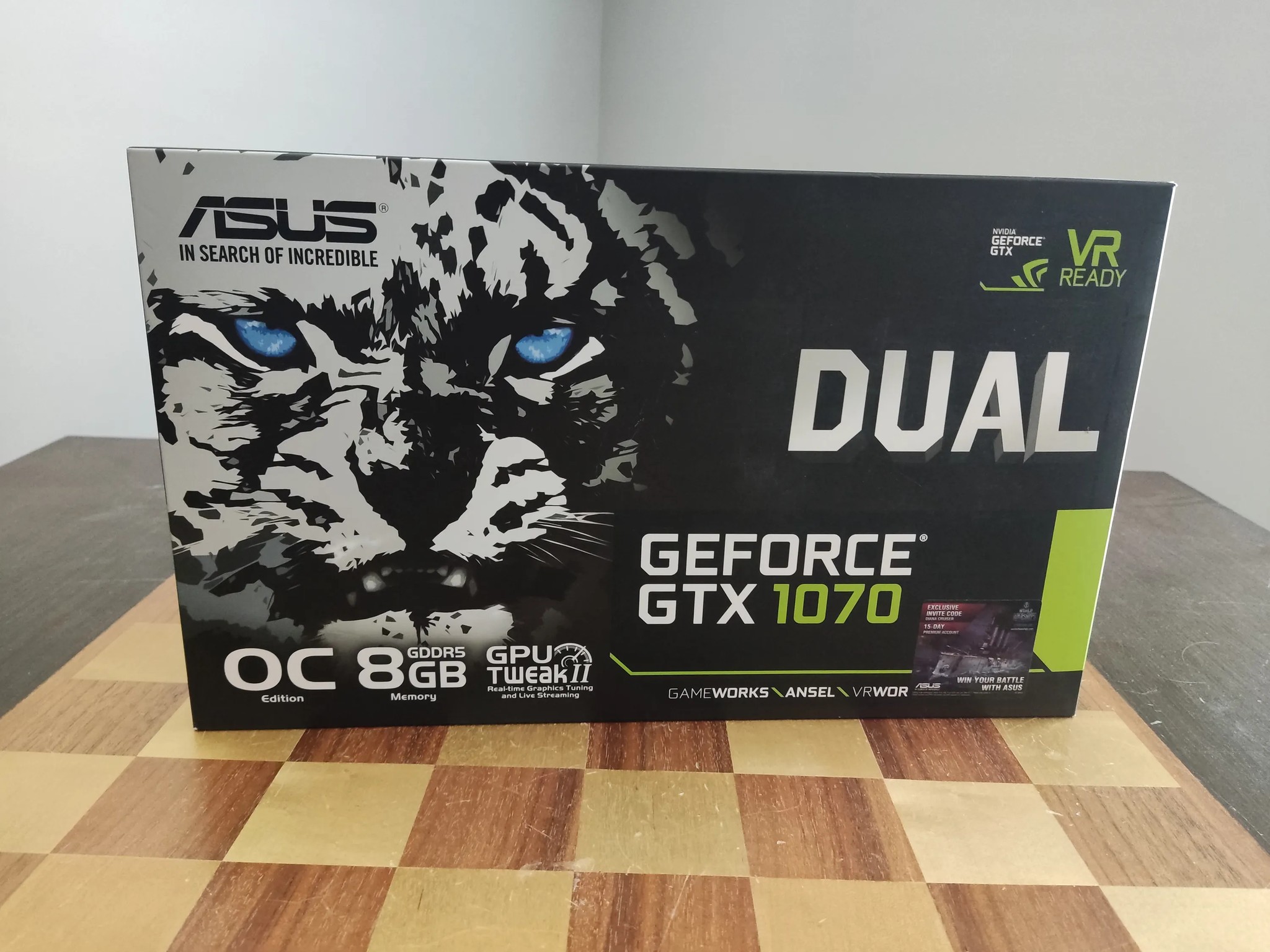 Asus Dual GTX 1070