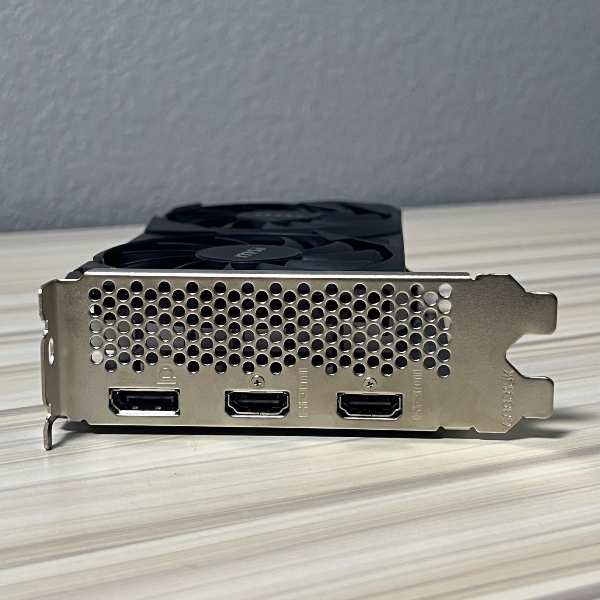 MSI RTX 3050 Ventus 2X 6gb OC