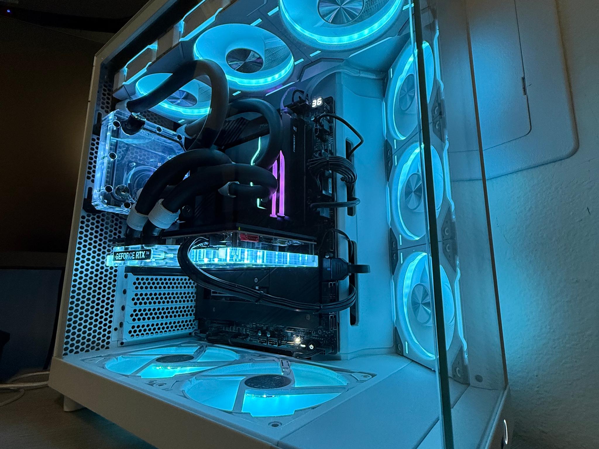 Custom Water Cooled Pc Build