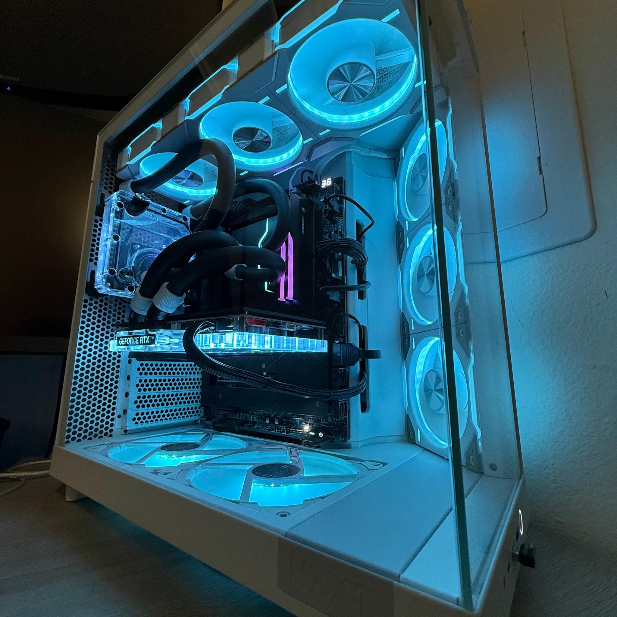Custom Water Cooled Pc Build