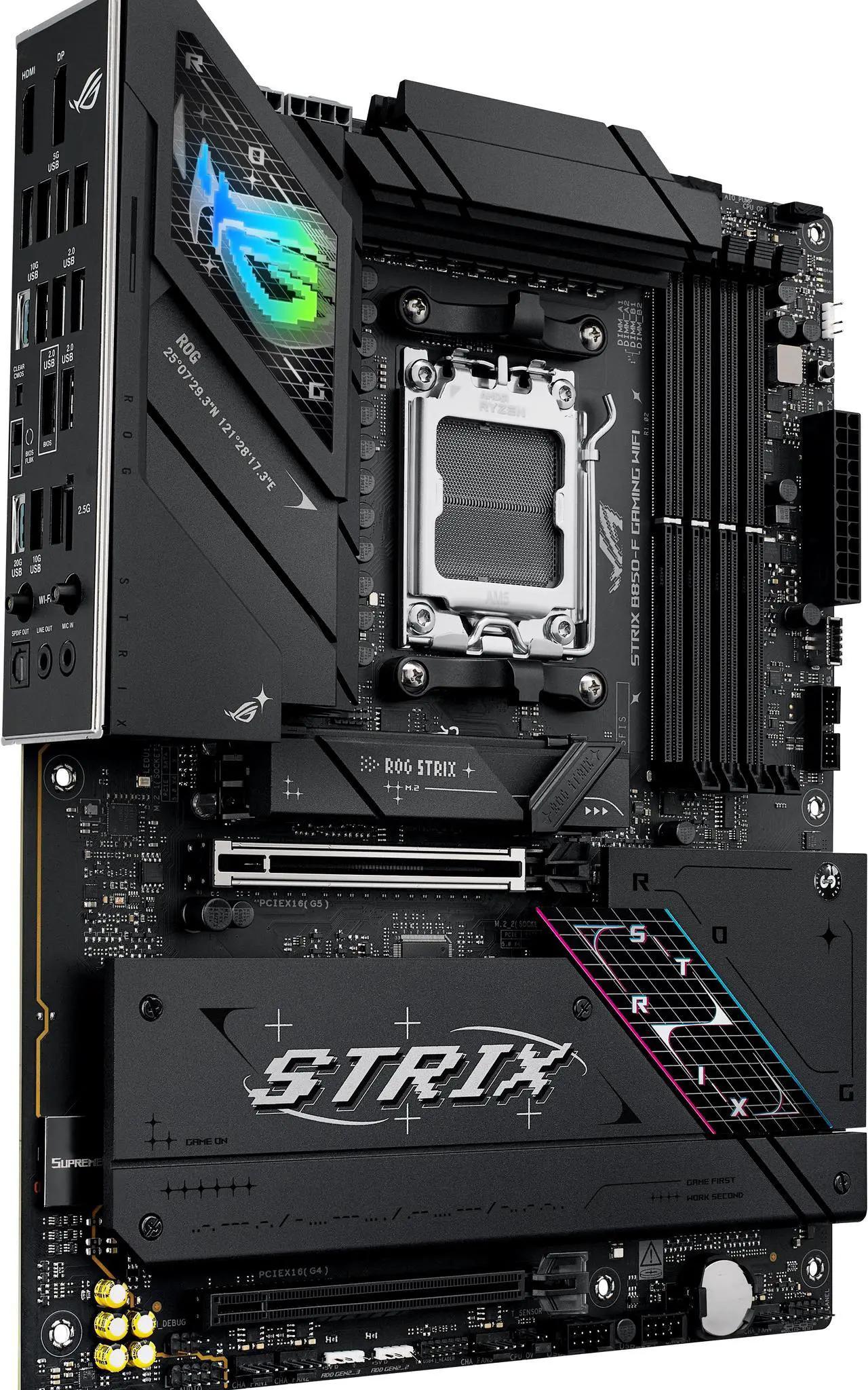 ASUS ROG STRIX B850-F GAMING WIFI AMD AM5 ATX DDR5 Desktop Motherboard