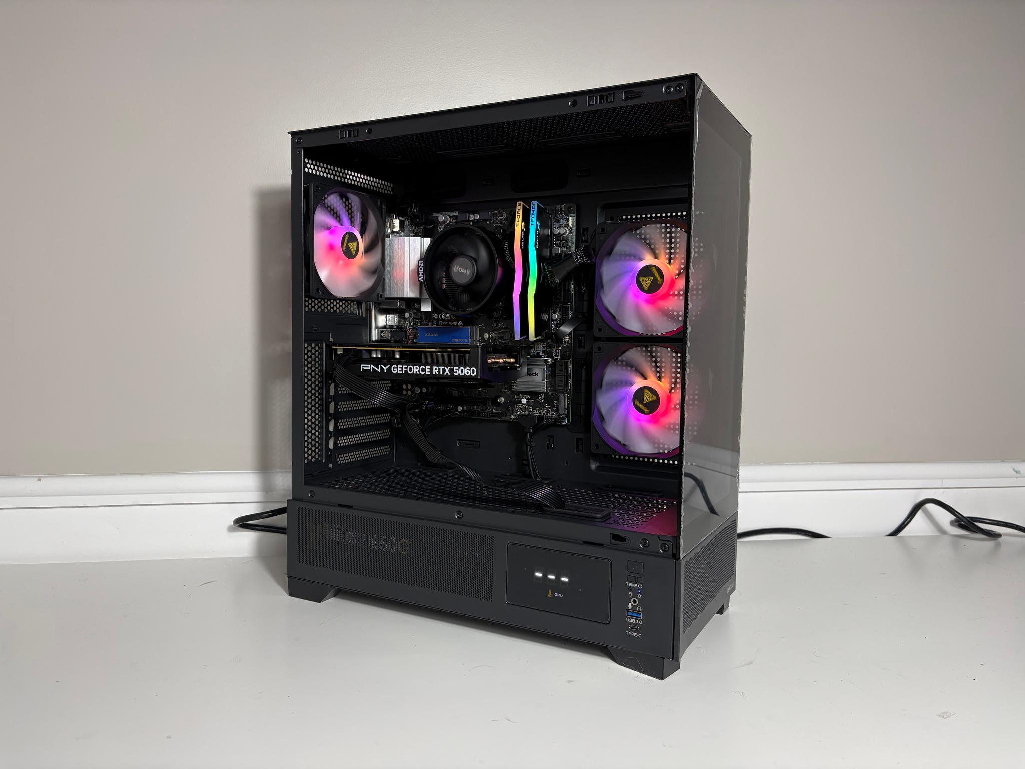 Ember Gaming PC - Ryzen 5 5500, RTX 5060 8GB, 512GB SSD, 16GB Ram
