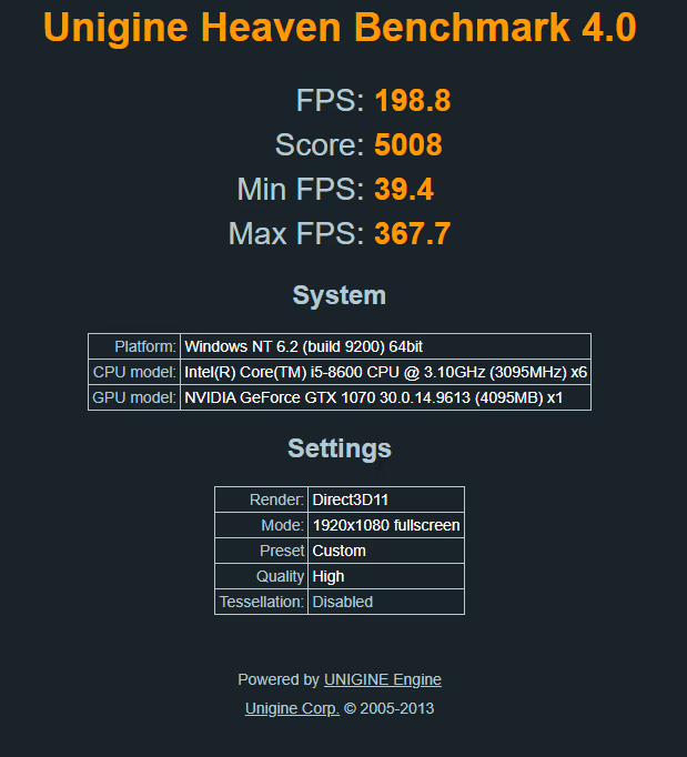 i5 8600 Gtx 1070 Gaming and Streaming PC