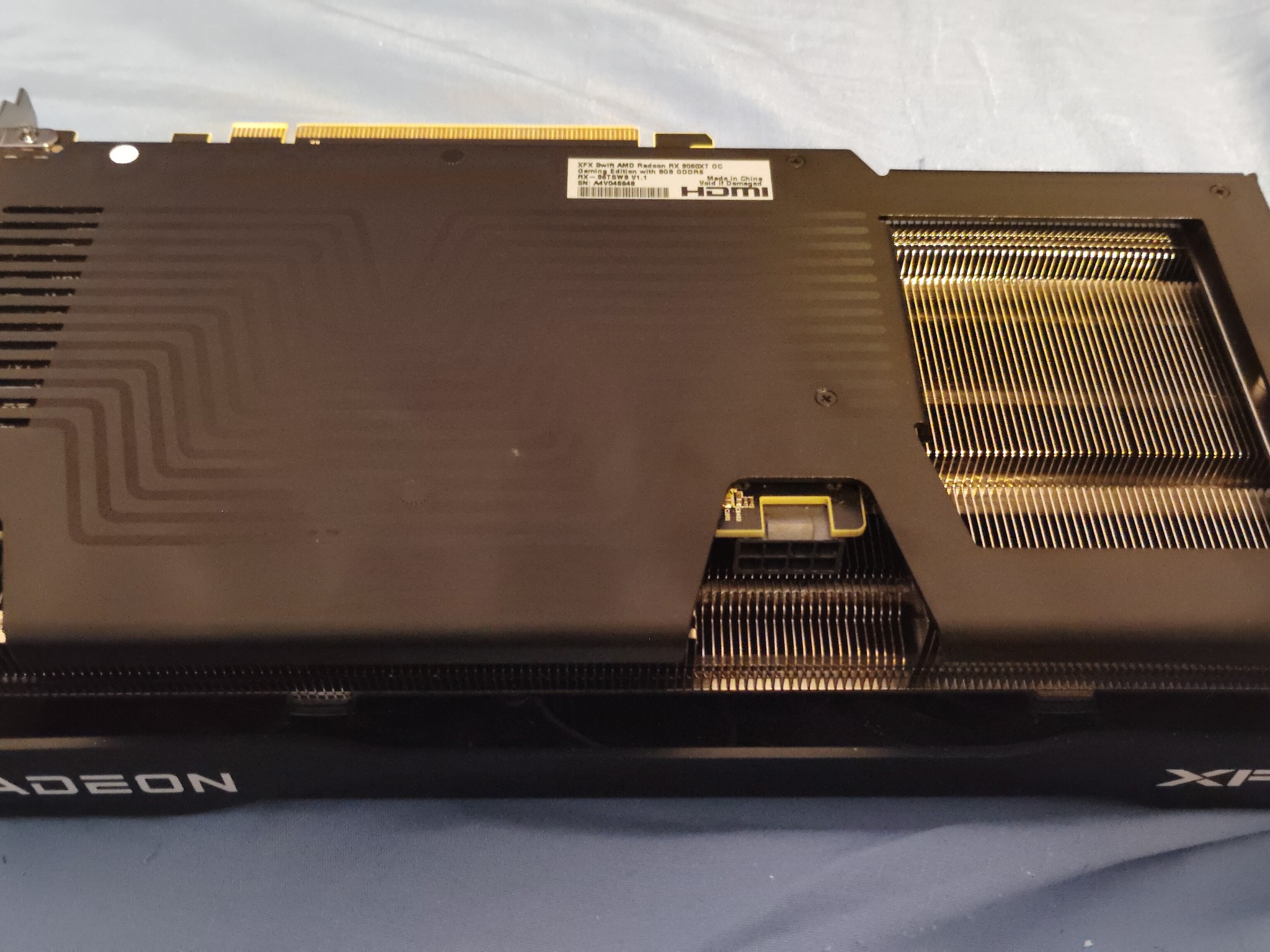 XFX Swift AMD Radeon RX 9060XT OC 8 GB Video Card - Like New w/ warranty!