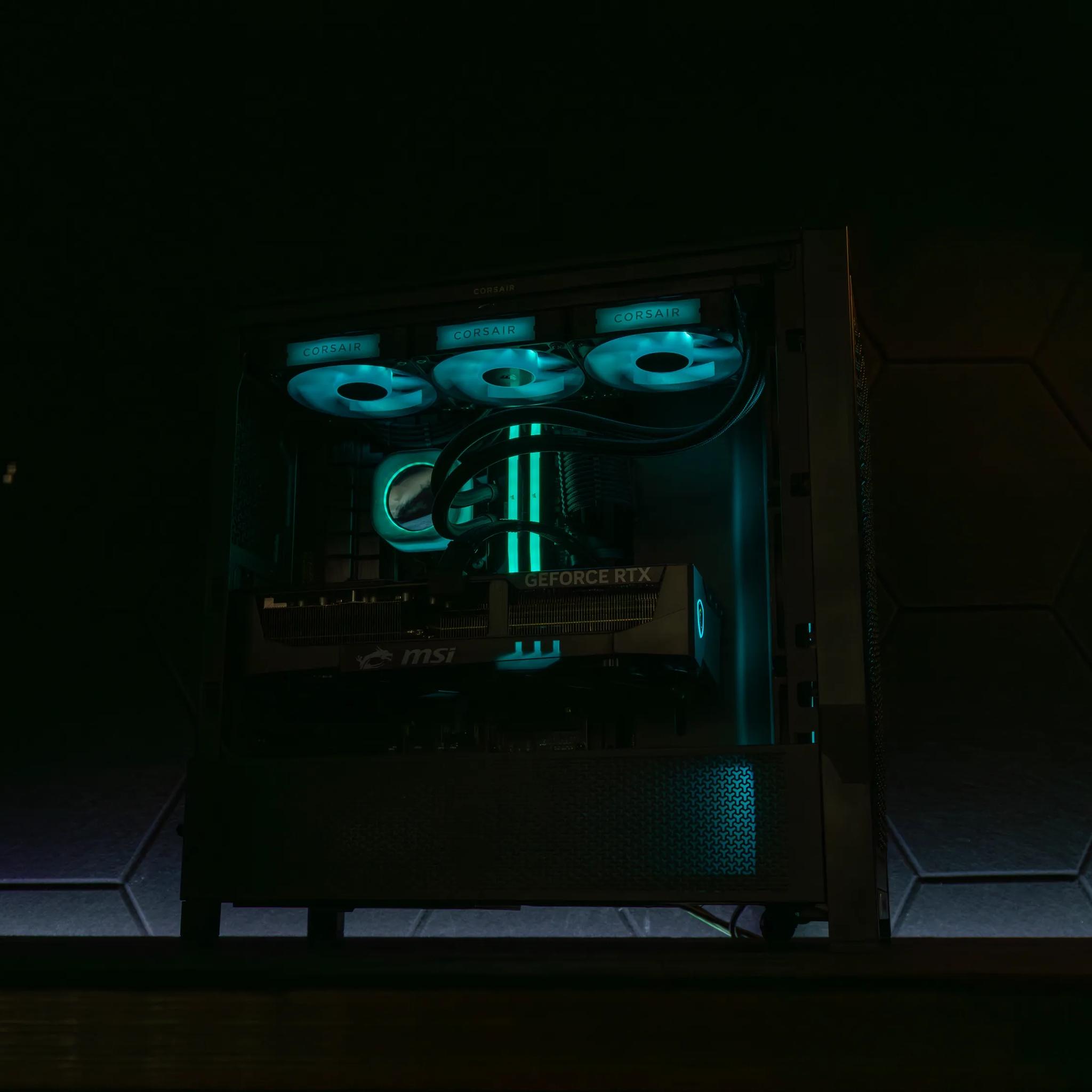 🌎 Aquaterra 🌎 RTX 5090 / AMD R7 9800X3D / 2TB NVME / 32GB DDR5 RAM / 360 AIO / Windows 11 Pro