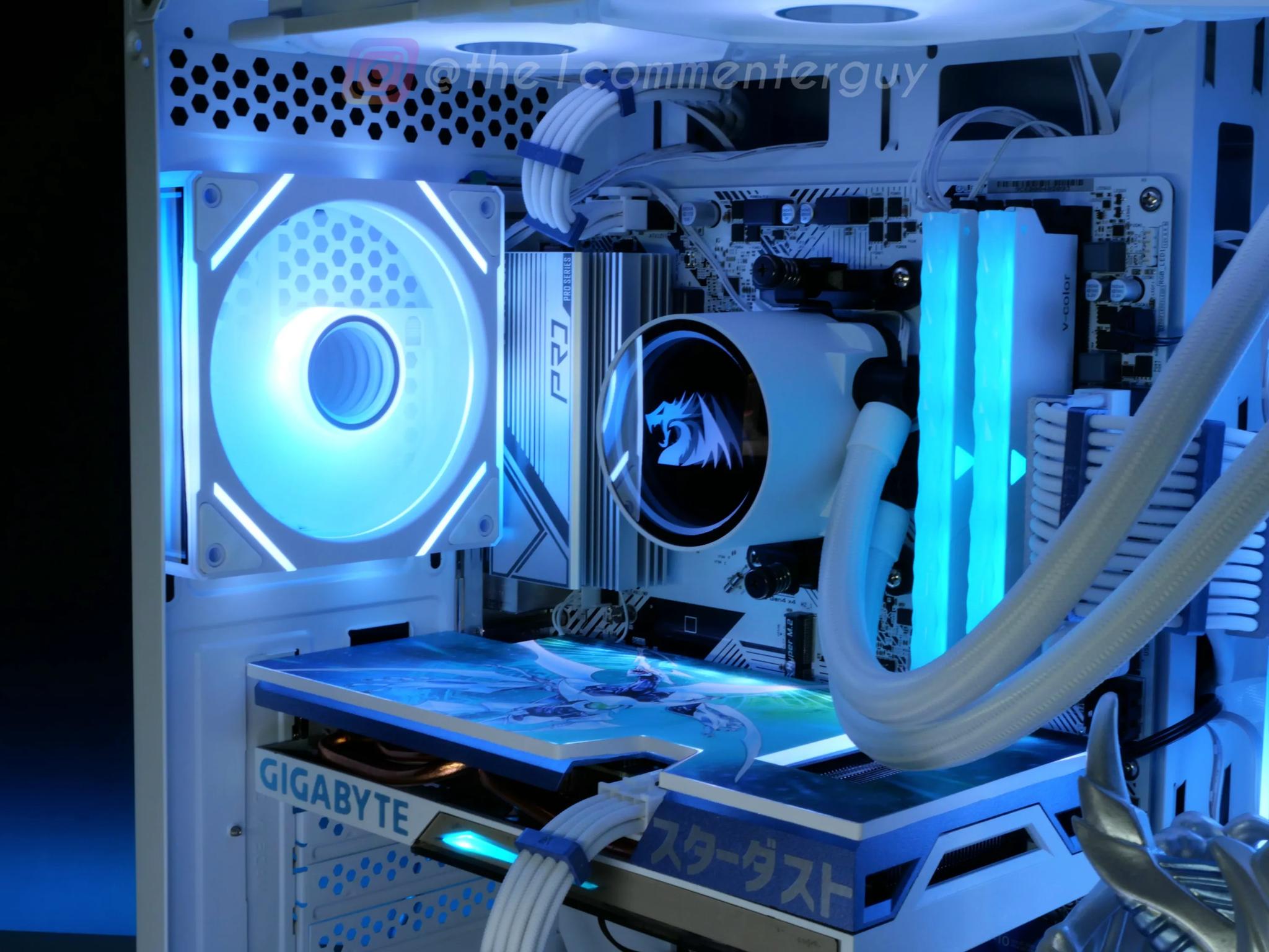 💫Stardust🐉| RTX 3060 12GB, Ryzen 5 5500, 32GB ram Yu-Gi-Oh theme pc build