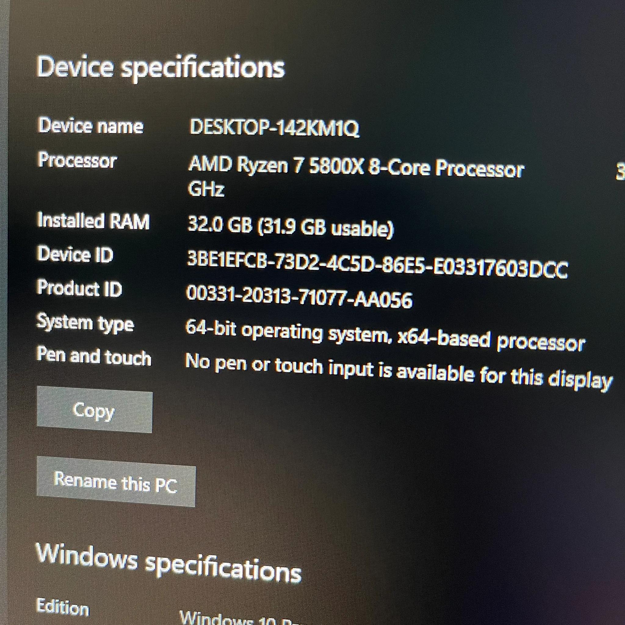 1440p GAMING PC/EDITING WORKSTATION