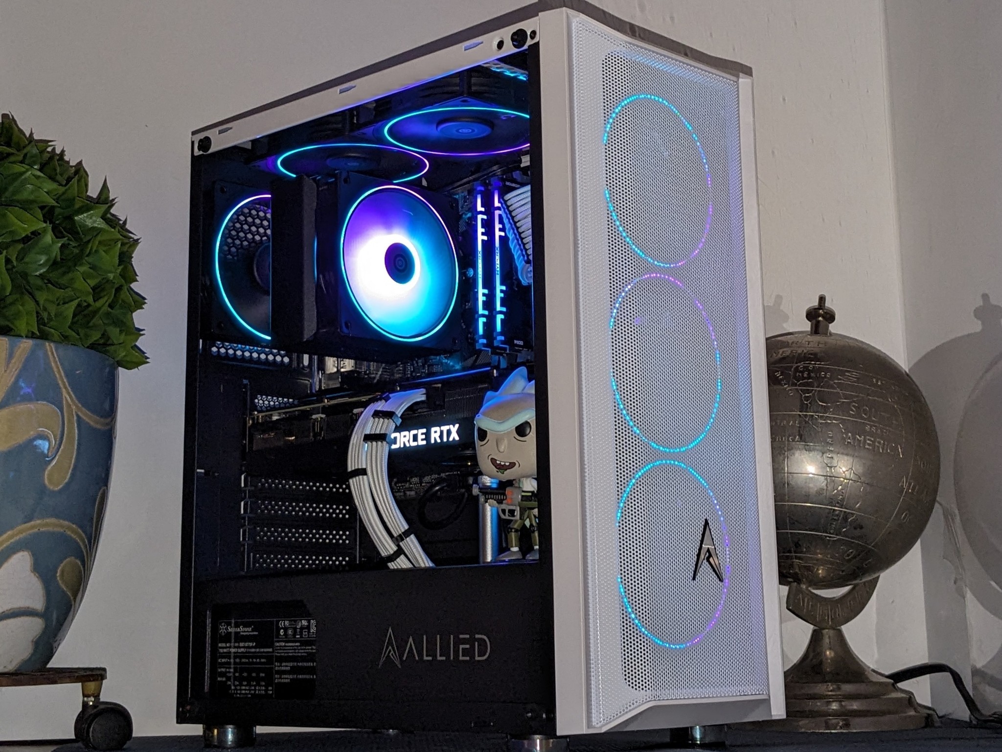 ⚪️⚫️ 🪐 “6-Rings" Ryzen Pro Gaming PC 🧪 RTX 3080🧪 Ryzen 7🧪1TB 🧪Windows 11