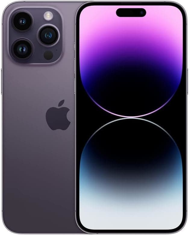 Apple iPhone 14 Pro Max, 128GB, Deep Purple - Unlocked