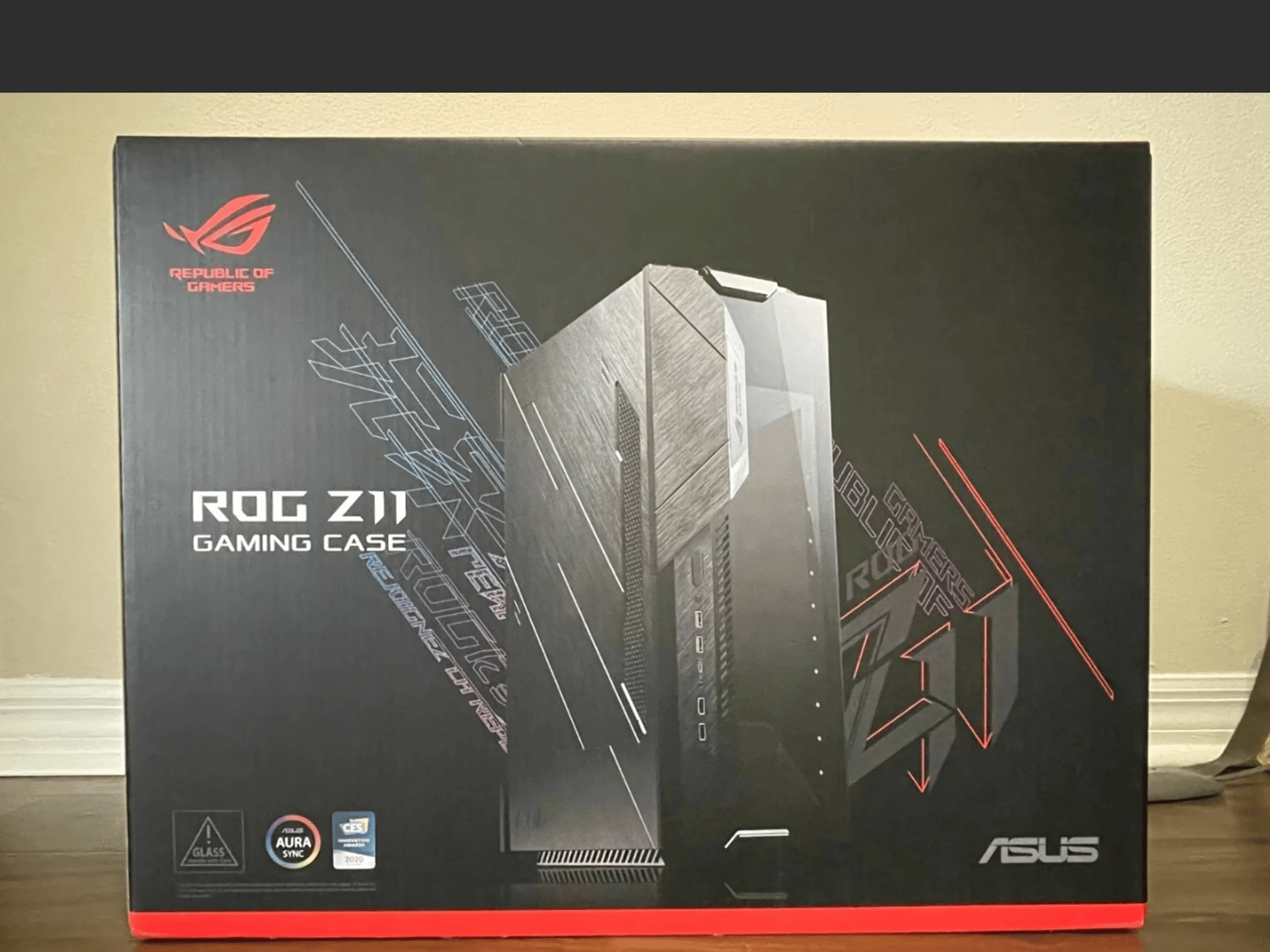 BNIB ASUS ROG Z11 Mini-ITX/DTX Mid-Tower PC Gaming Case.