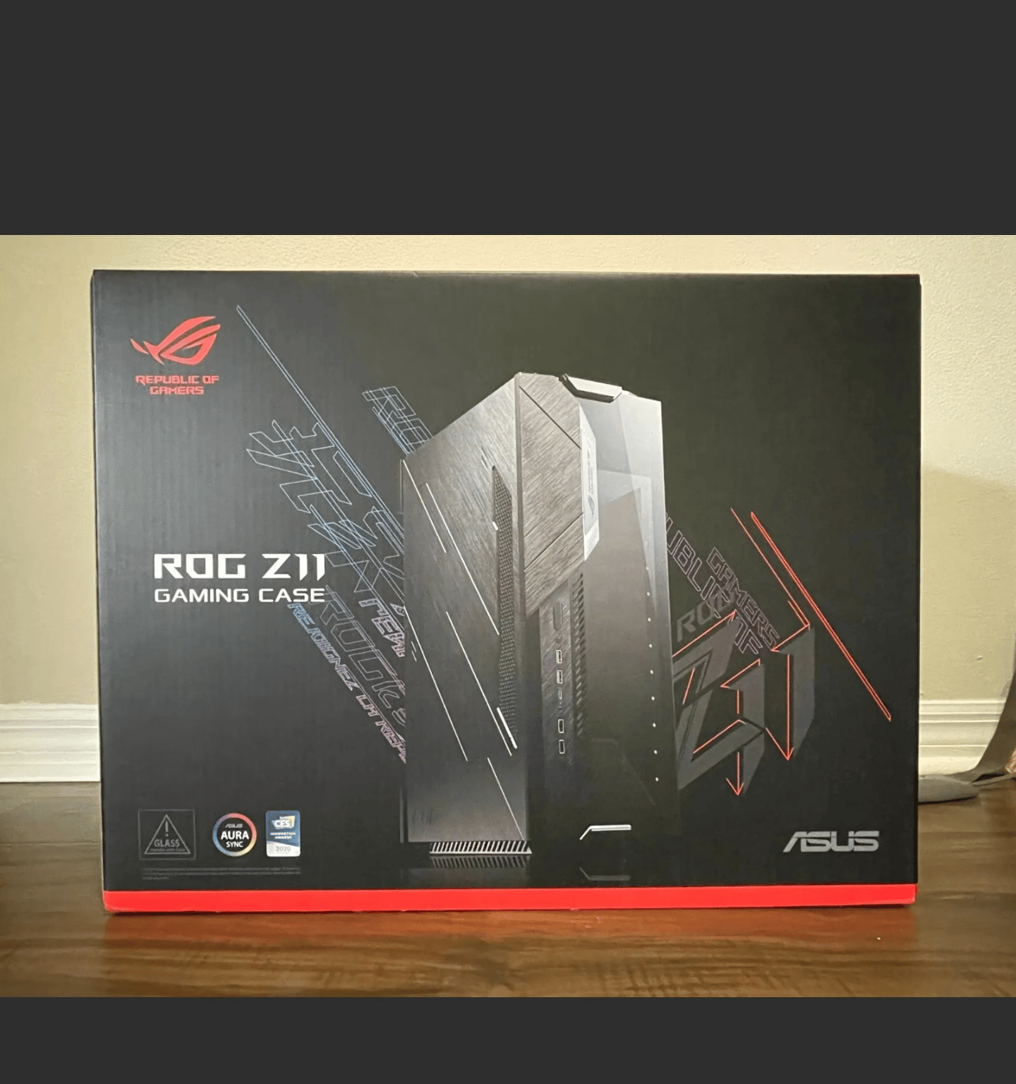 BNIB ASUS ROG Z11 Mini-ITX/DTX Mid-Tower PC Gaming Case.