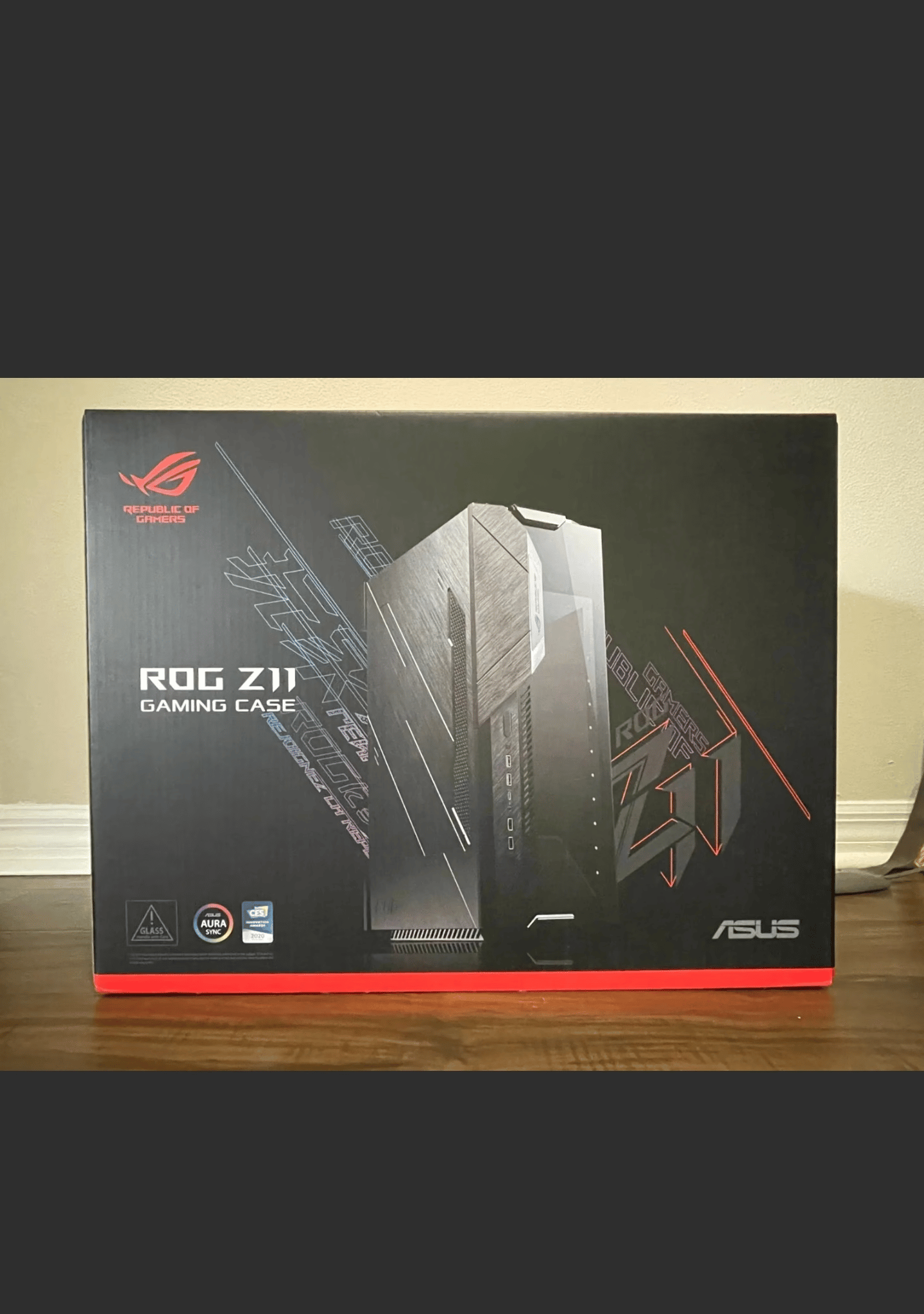 BNIB ASUS ROG Z11 Mini-ITX/DTX Mid-Tower PC Gaming Case.