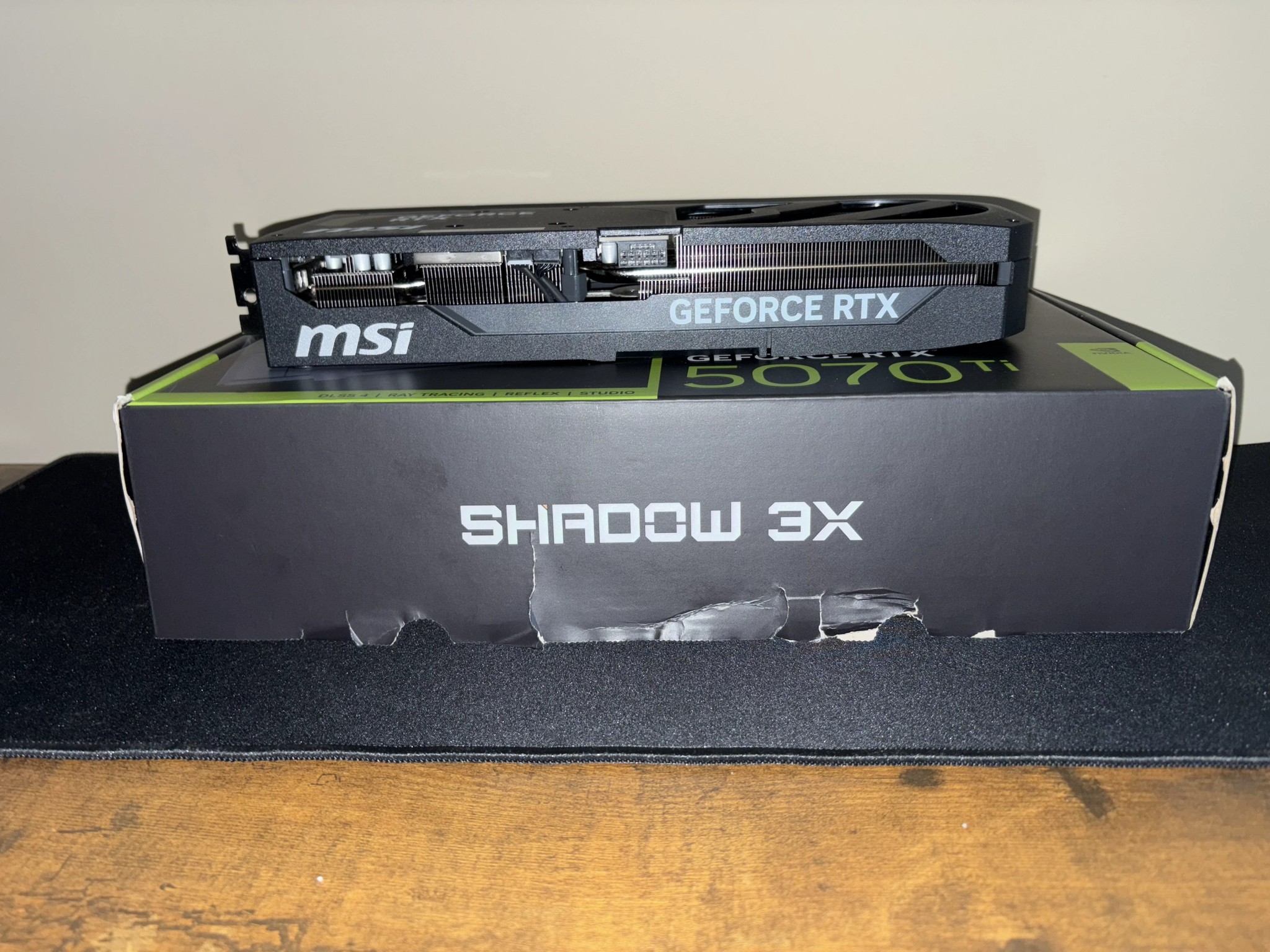 MSI GeForce RTX 5070 Ti 16G SHADOW 3X