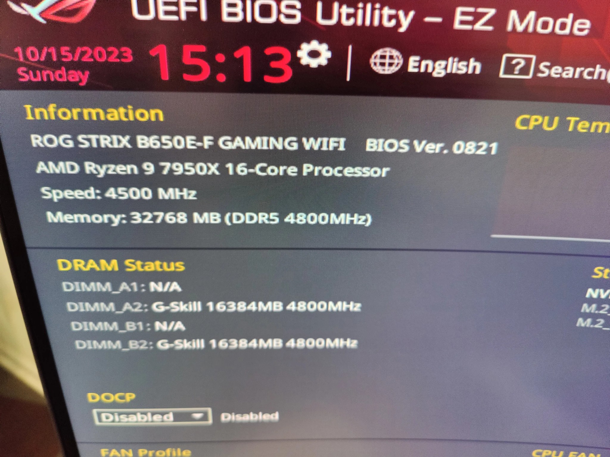 AMD Ryzen 7950x