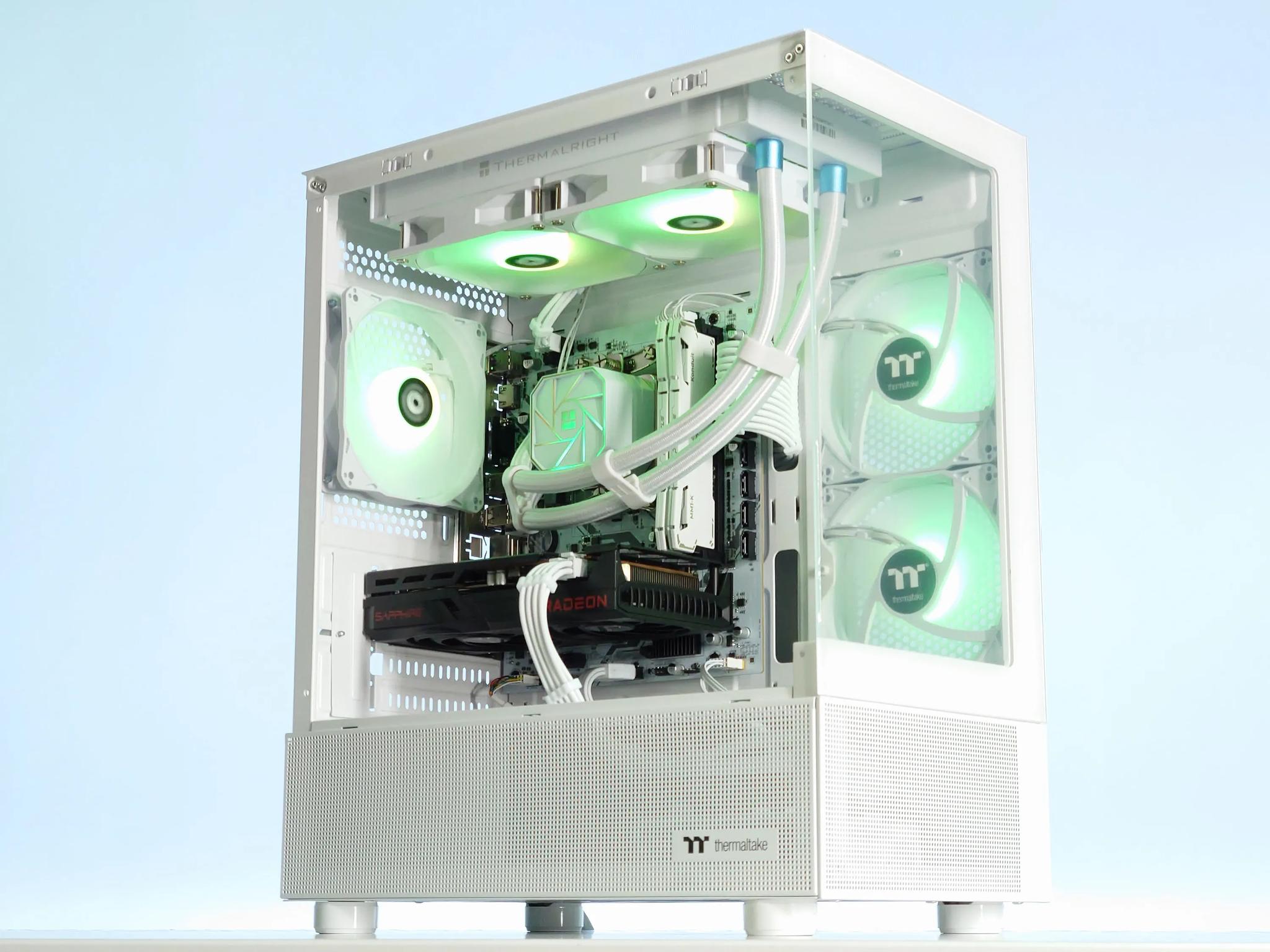 🔫💣For the 💵 💰1080P||Liquid Cooled Gaming PC🚀AMD RX 6600 8GB🚀AMD Ryzen 5 3600🚀16GB DDR4🚀1TB SSD