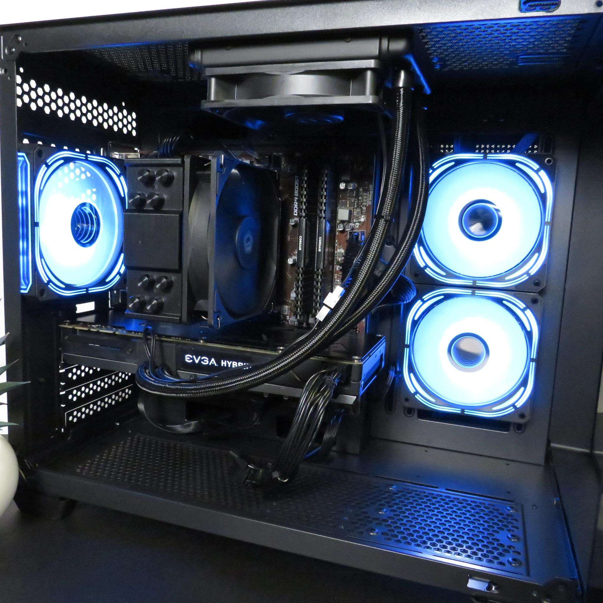 Water cooled GPU! Ryzen 5 3600 + EVGA Hybrid GTX 1080 + 16 GB DDR4 + 1TB NVME
