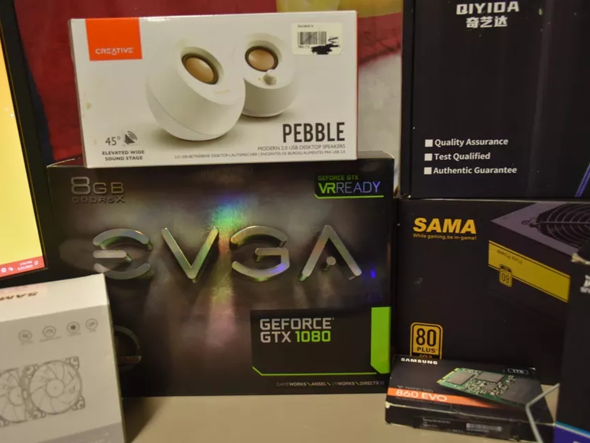 Gaming PC Intel Xeon 2680V4 32GB of Ram GPU GTX1080 Samsung 500GB M .2 500 GBHHD