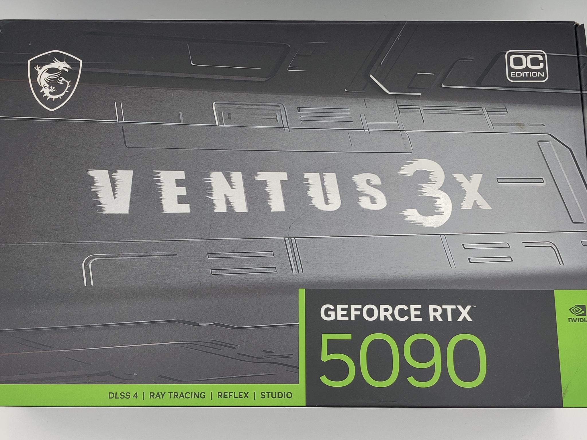 MSI GeForce RTX 5090 32G VENTUS 3X OC