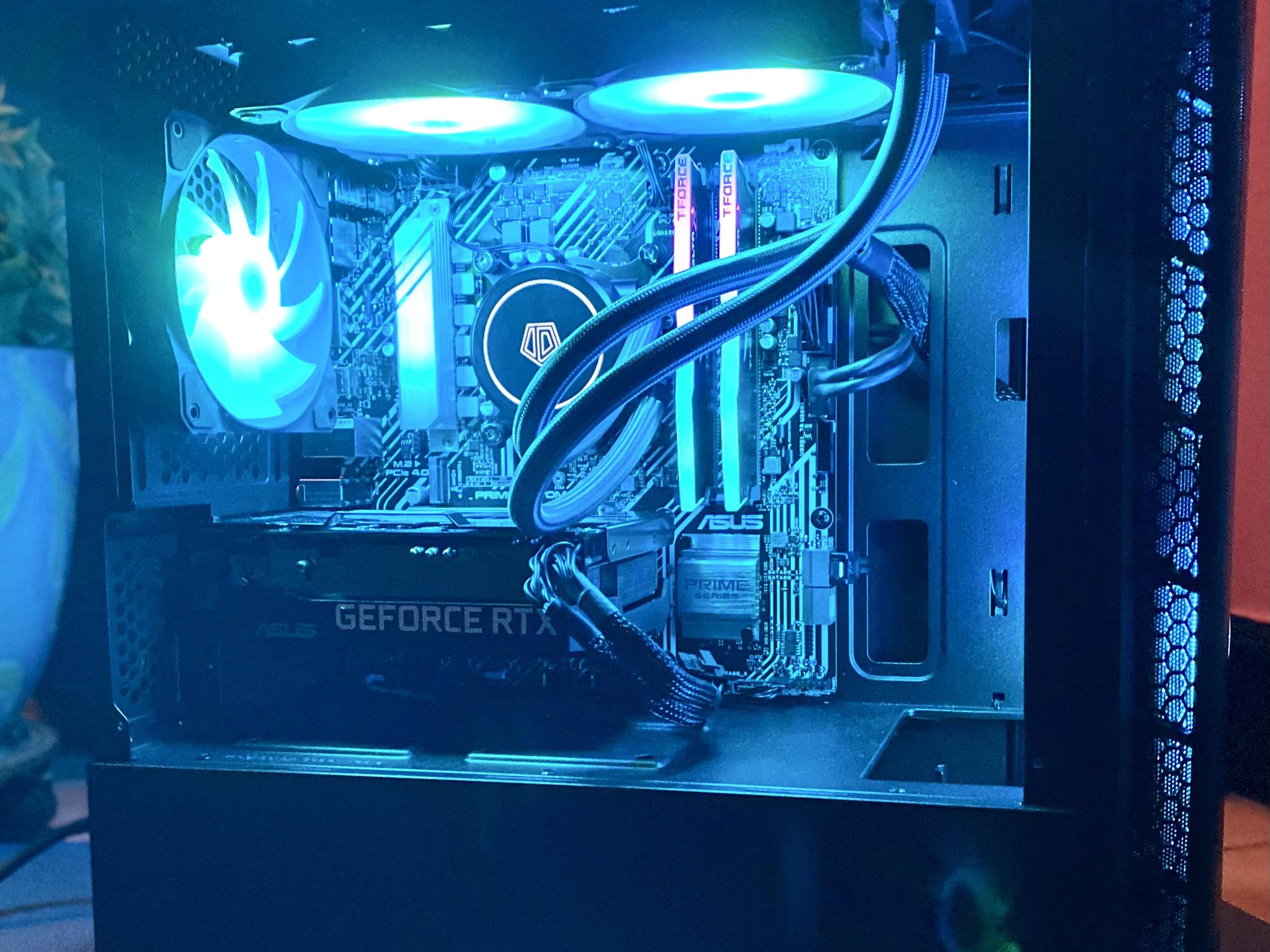 “Dark Comet” Intel 10105F (Comet ☄️ Lake)| RTX 3050| 16GB TFoRce RGB DDR4| NVMe/SSD=1TB | Windows 11