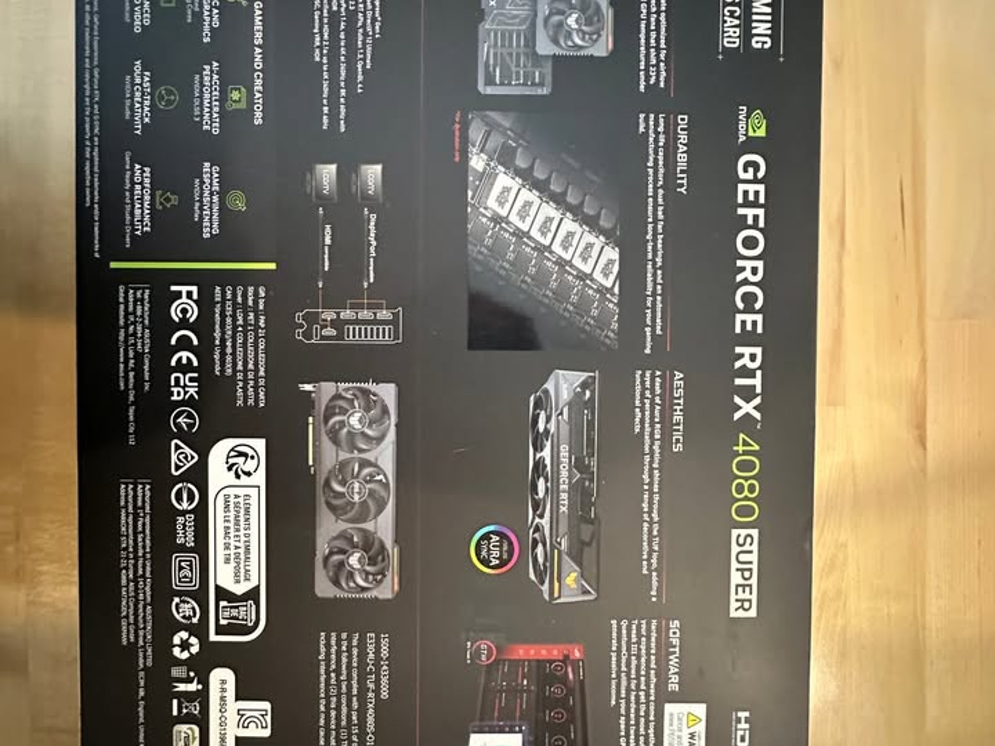ASUS TUF Gaming GeForce RTX 4080 SUPER OC Edition