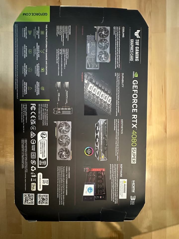 ASUS TUF Gaming GeForce RTX 4080 SUPER OC Edition