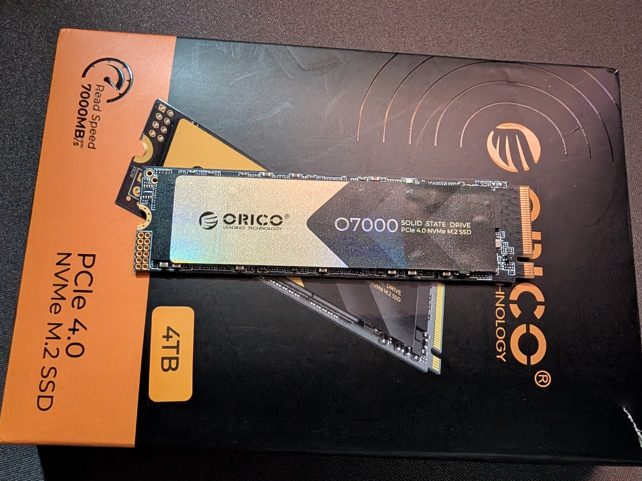 Orico O7000 4TB M.2 PCIe 4.0 NVMe SSD