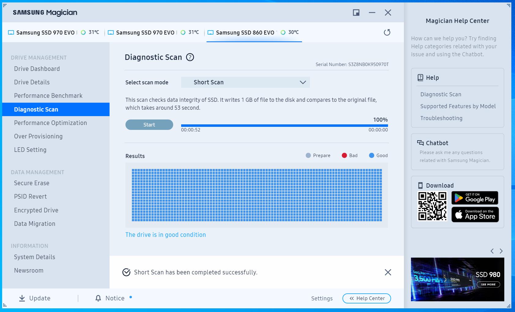 Samsung 1TB 860 EVO SATA III 2.5" Internal SSD ( See Seller Notes )