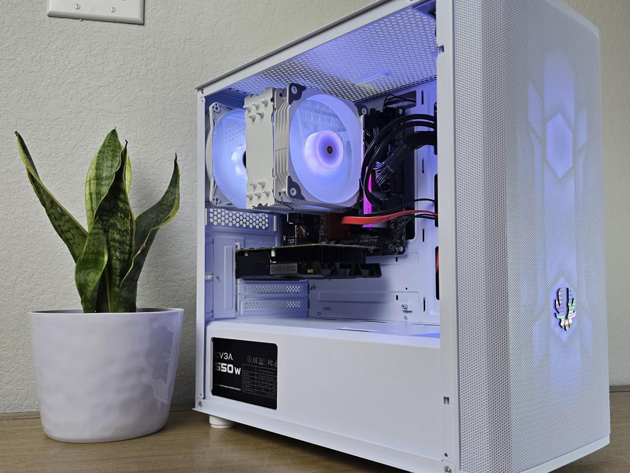 GTX 1050Ti | i5 6600k | 16GB DDR4 RAM | 1TB SSD | 1TB HDD | 4 RGB Fans | White RGB Gaming PC