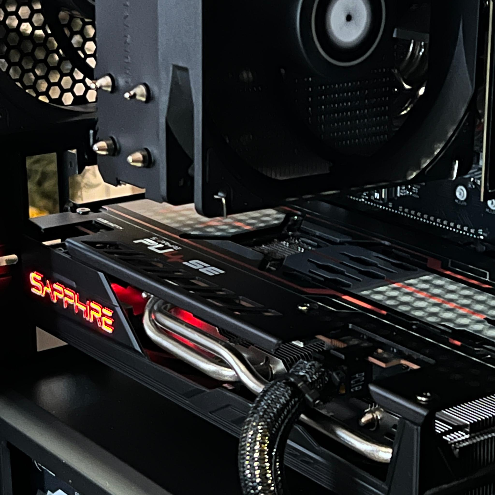 ⚫️BLACK OUT⚫️|| Ryzen 5 3600 + Radeon RX 5600XT || Non-RGB