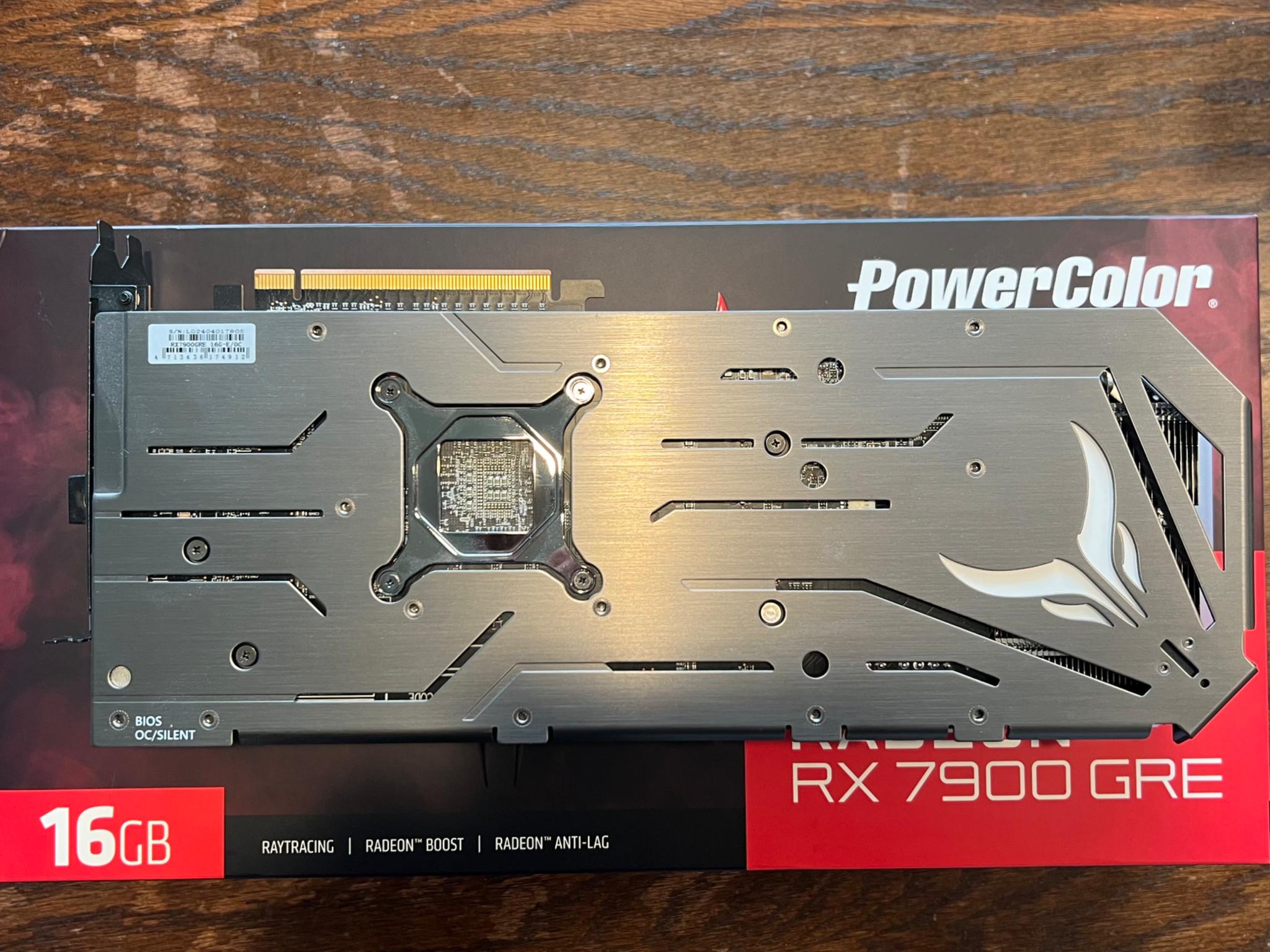 AMD Rx 7900 GRE- Like New