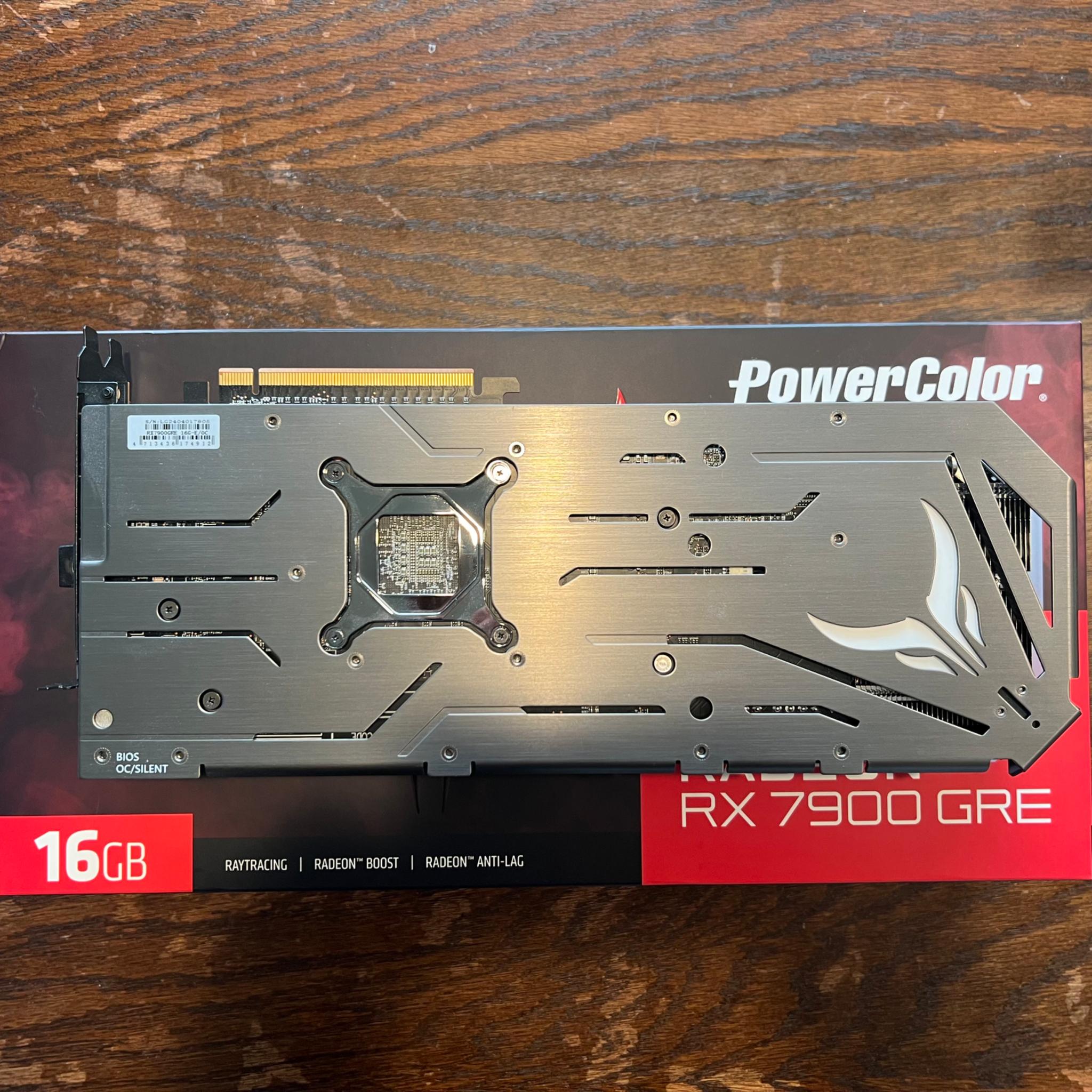 AMD Rx 7900 GRE- Like New
