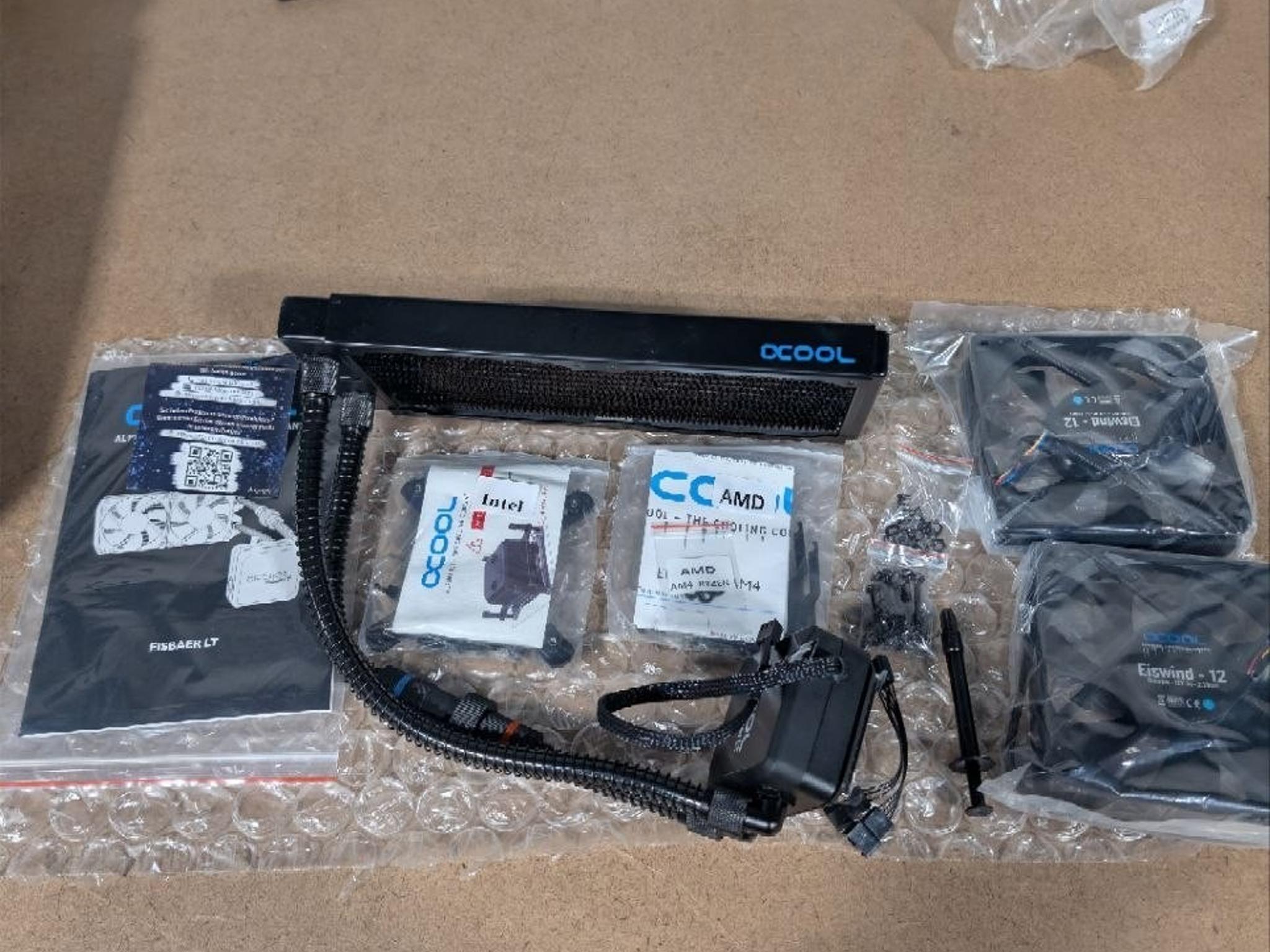 Alphacool Eisbaer LT240 AIO CPU Cooler - Black (11445)