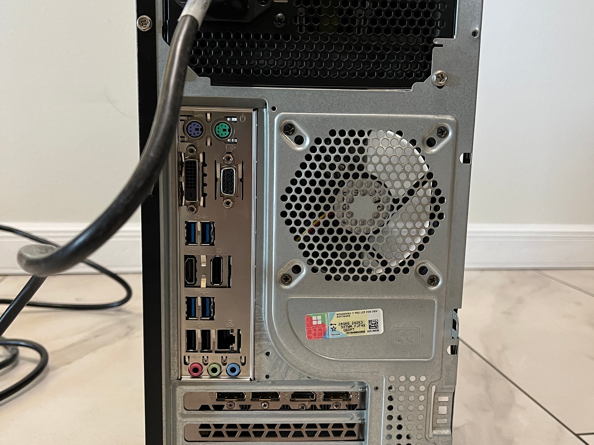 NVIDIA RTX 2060, Intel Core i5-7500, 16GB RAM, 480 GB SSD - Sleeper Office Gaming PC w/ Wi-Fi & BT