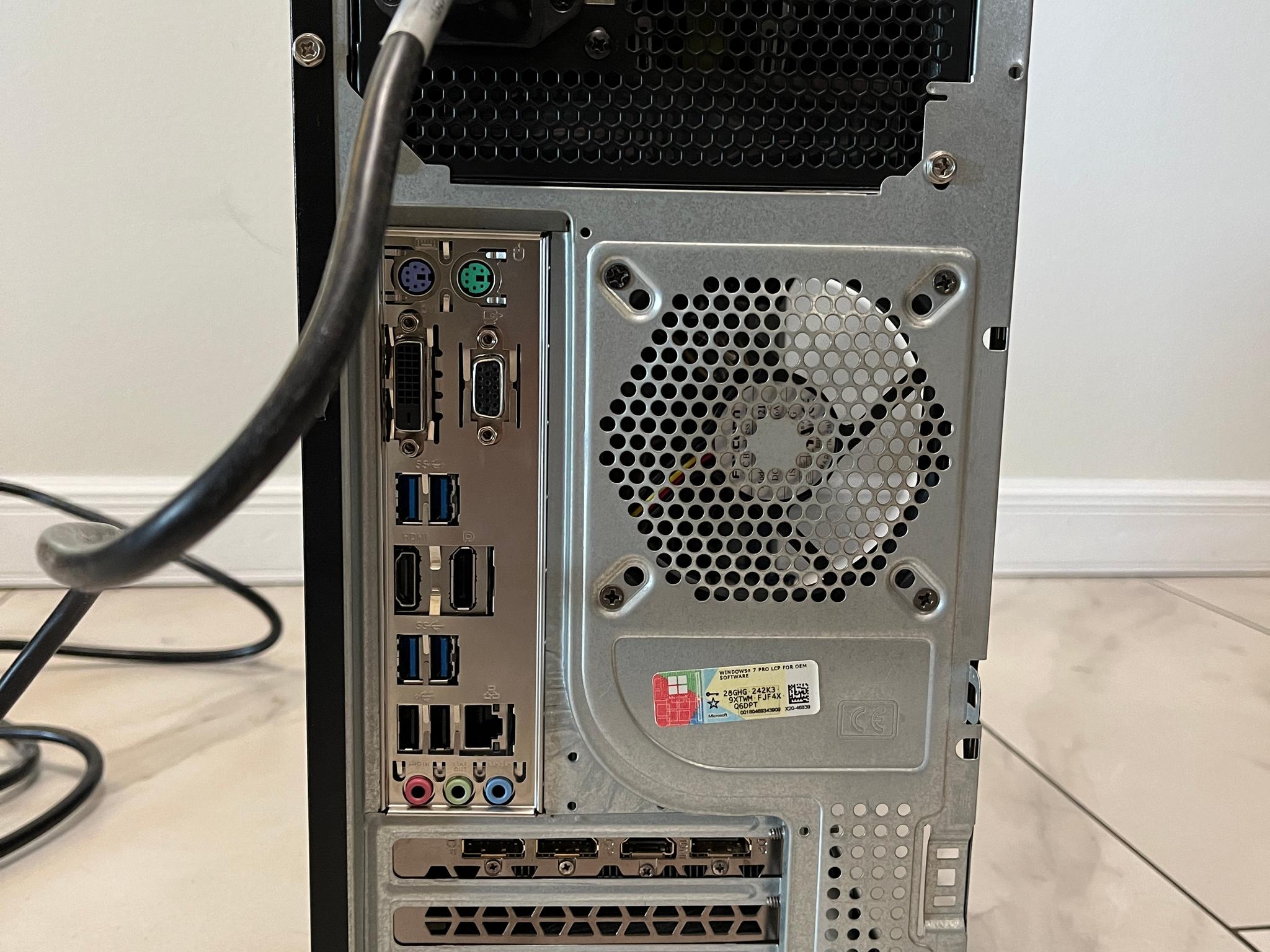 NVIDIA RTX 2060, Intel Core i5-7500, 16GB RAM, 480 GB SSD - Sleeper Office Gaming PC w/ Wi-Fi & BT