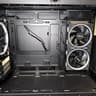 Title: ASUS Prime AP202 ARGB Panoramic mATX Case - Black – Like New