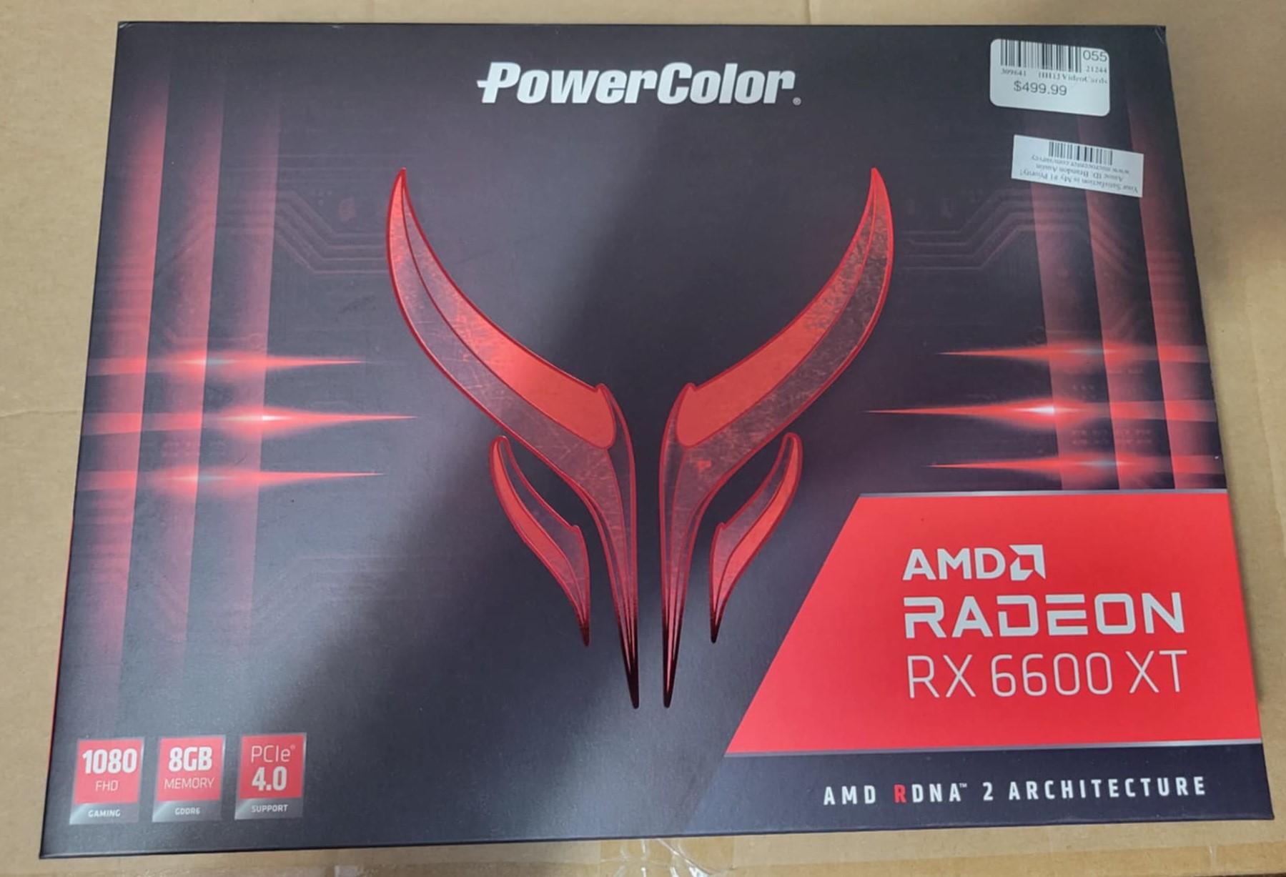 PowerColor Red Devil 6600XT 8GB GPU