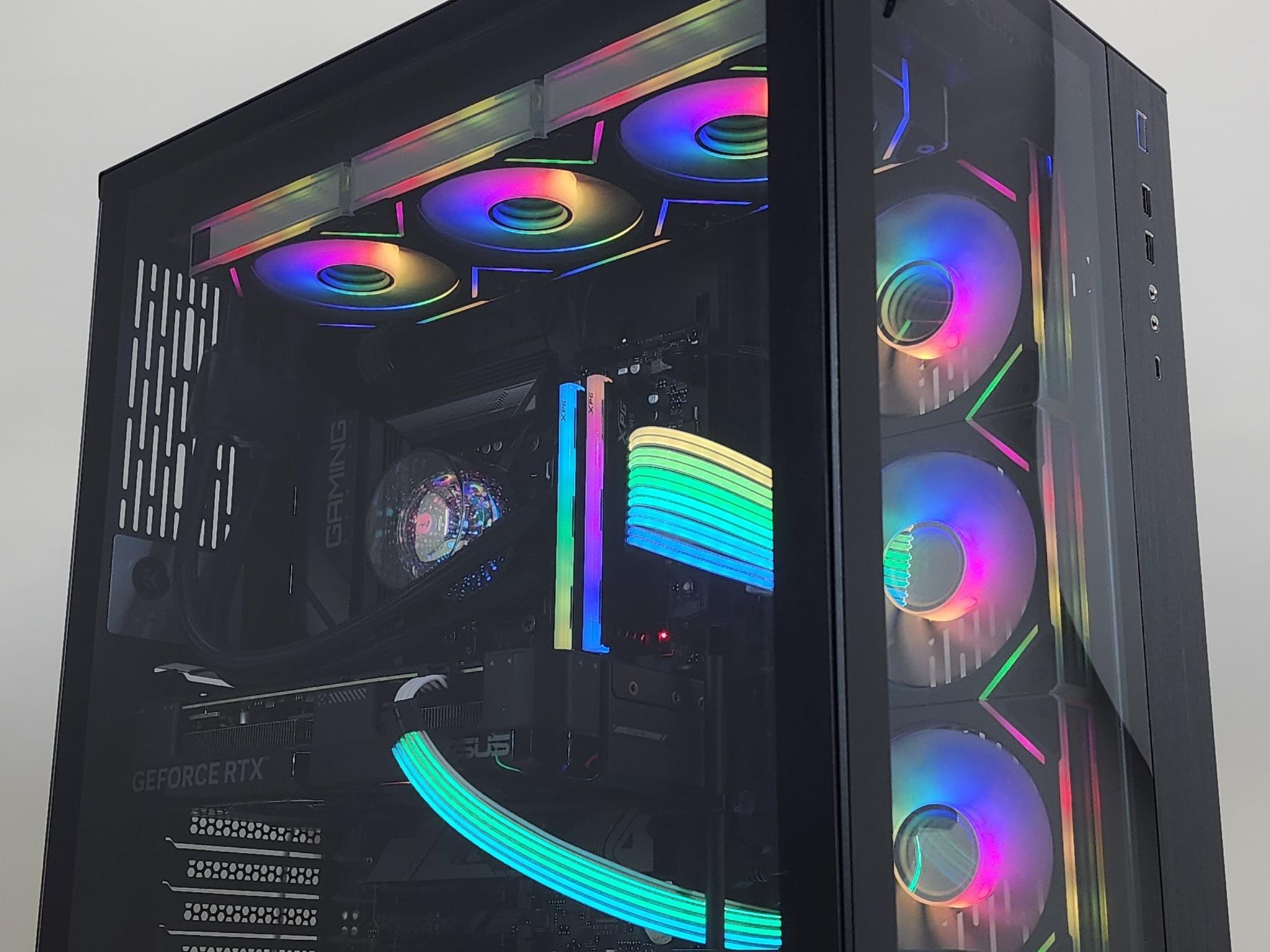 Gaming PC Ryzen 7 7700X 32GB RAM 1TB SSD RTX 4070 12GB Windows 11 Computer
