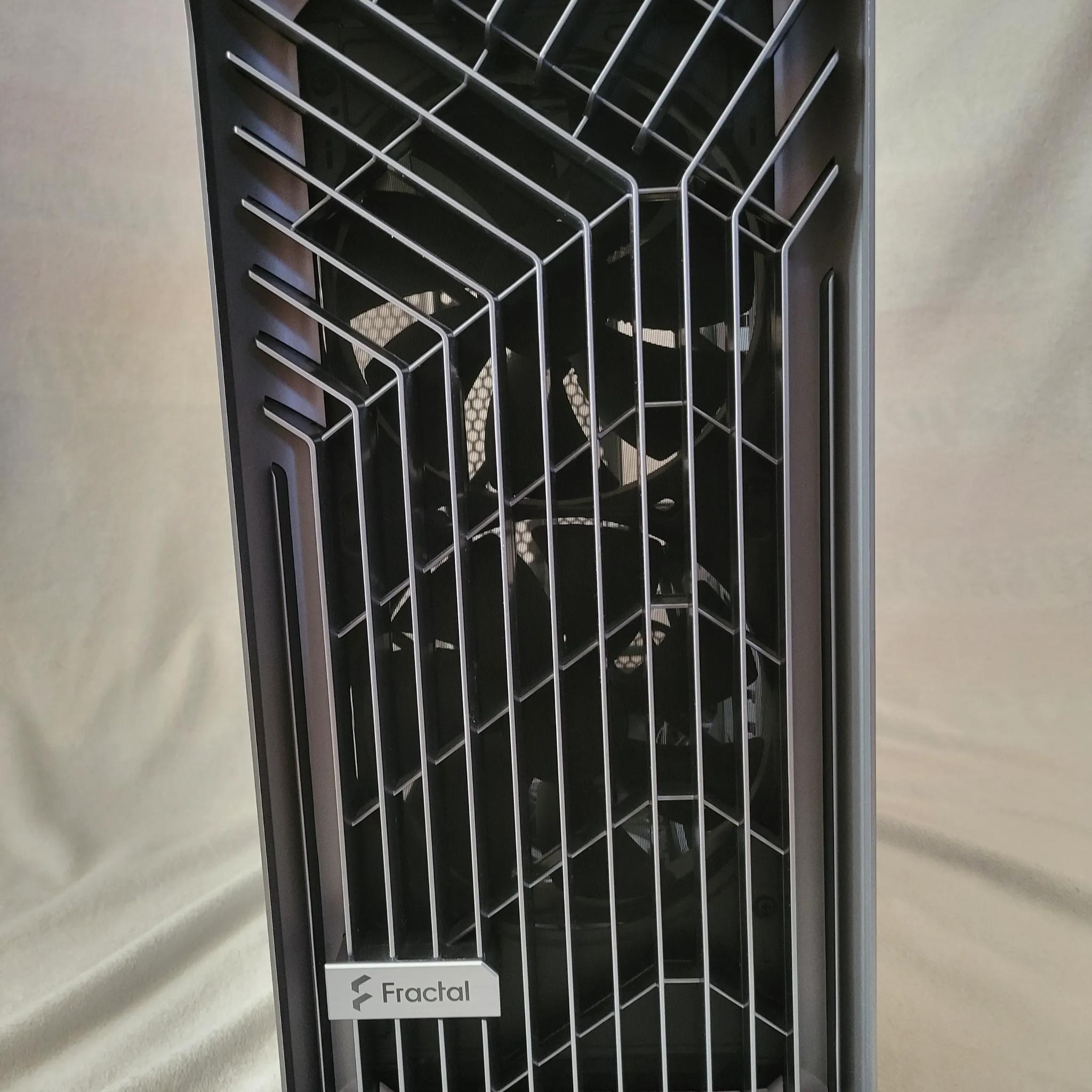 FRACTAL TORRENT EATX CASE, 2x180mm Front fans, NO RGB, Black