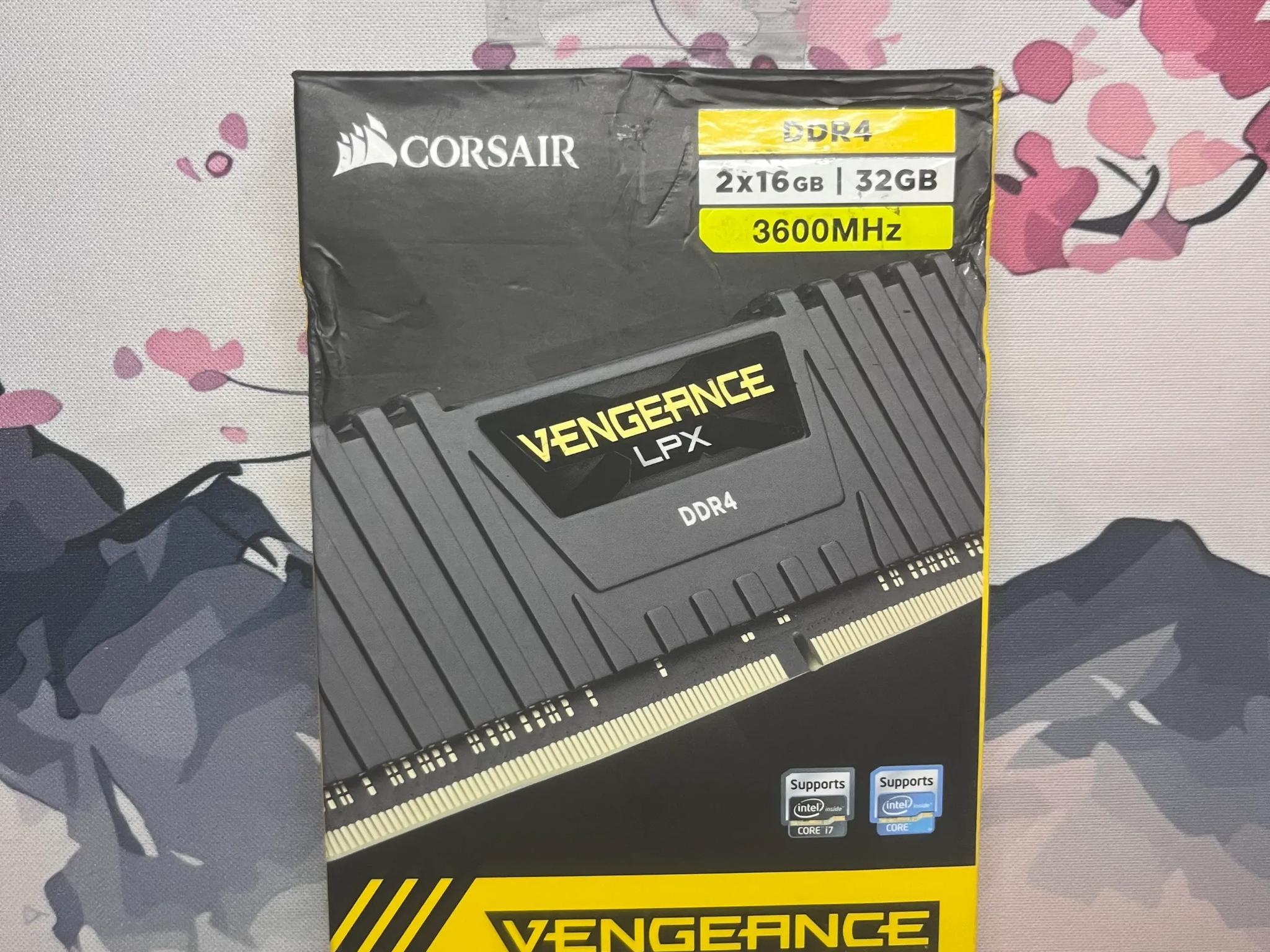VENGEANCE® LPX 32GB (2 x 16GB) DDR4 DRAM 3600MHz C18 Memory Kit - Black