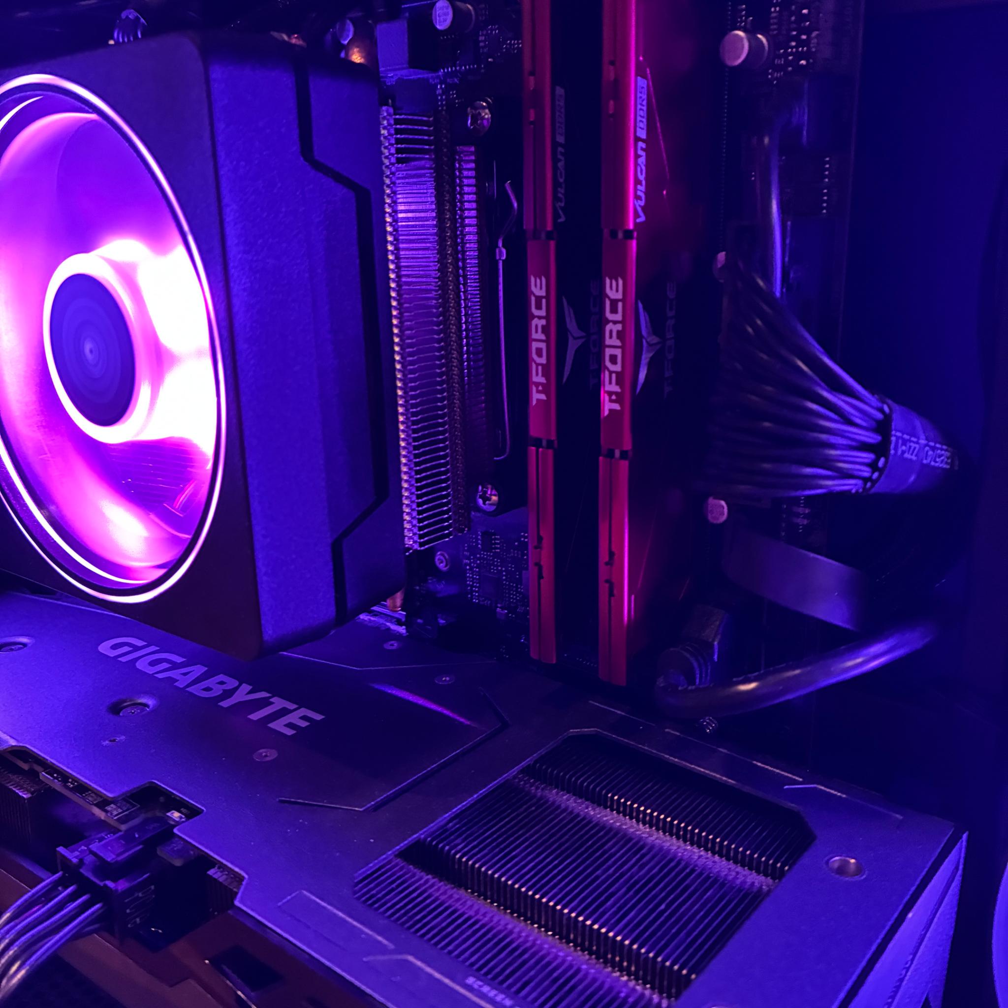 RTX 3060 Ti R5 7600 WiFi AM5 1440P RGB GAMING PC 32GB 6000 DDR5 1TB NVMe