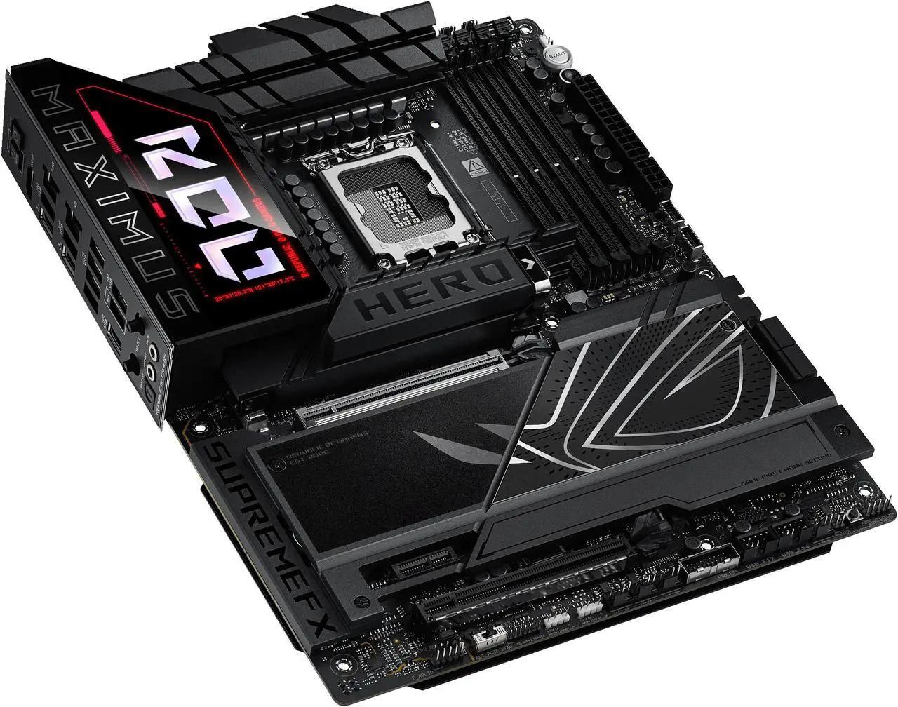 ASUS ROG MAXIMUS Z890 HERO Intel LGA 1851 ATX DDR5 Desktop Motherboard