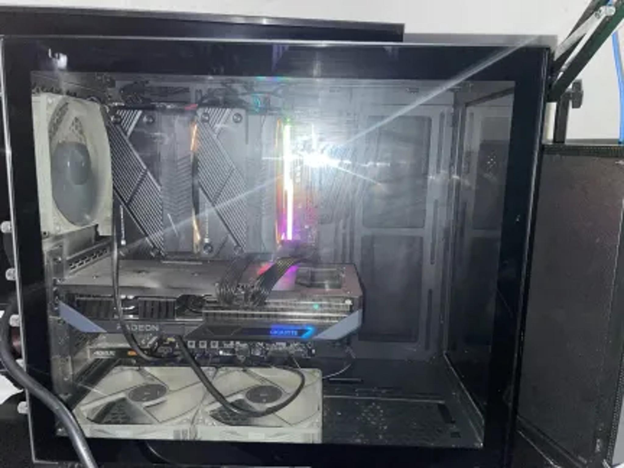 Great 1440p/4k Machine 9070+5800X3D Black O11D Mini