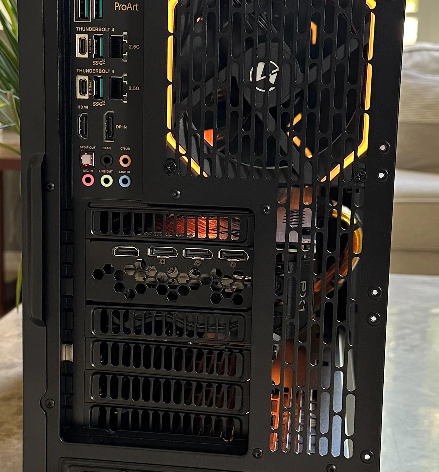 RTX 3080 Ti| Ryzen 9 5900X, 32Gb ram, 2TB, Go Mesh Panel or Glass both are included.