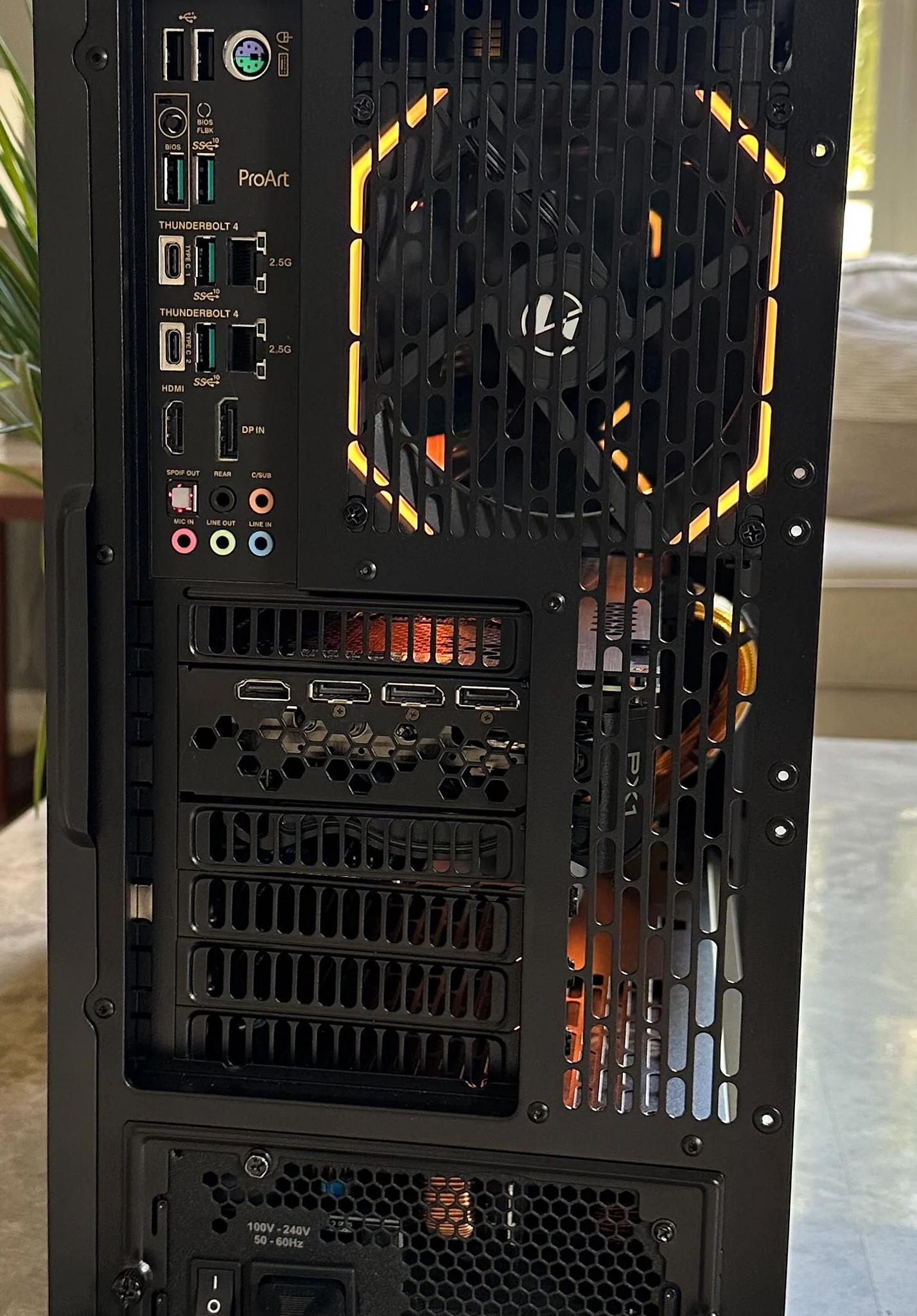 RTX 3080 Ti| Ryzen 9 5900X, 32Gb ram, 2TB, Go Mesh Panel or Glass both are included.