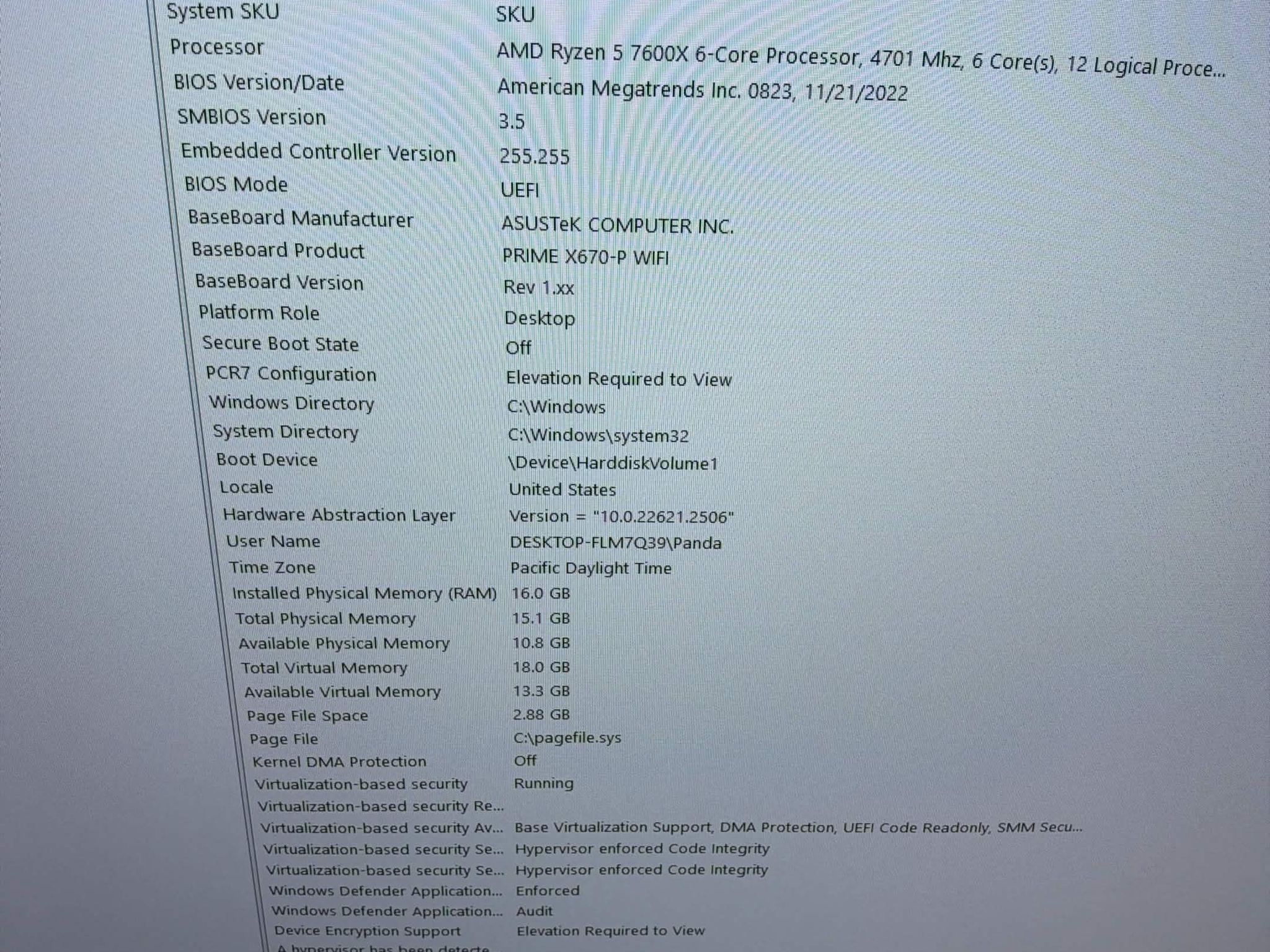 GeForce RTX 3060 8GB Custom Gaming PC - Ryzen 5 7600X, 16GB RAM, 512GB SSD