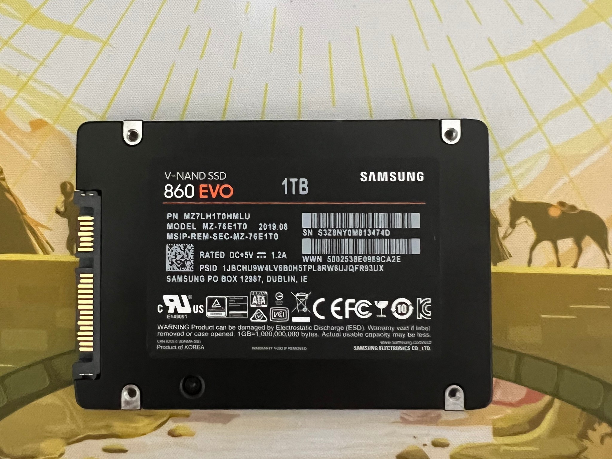 Samsung 860 1TB SATA SSD