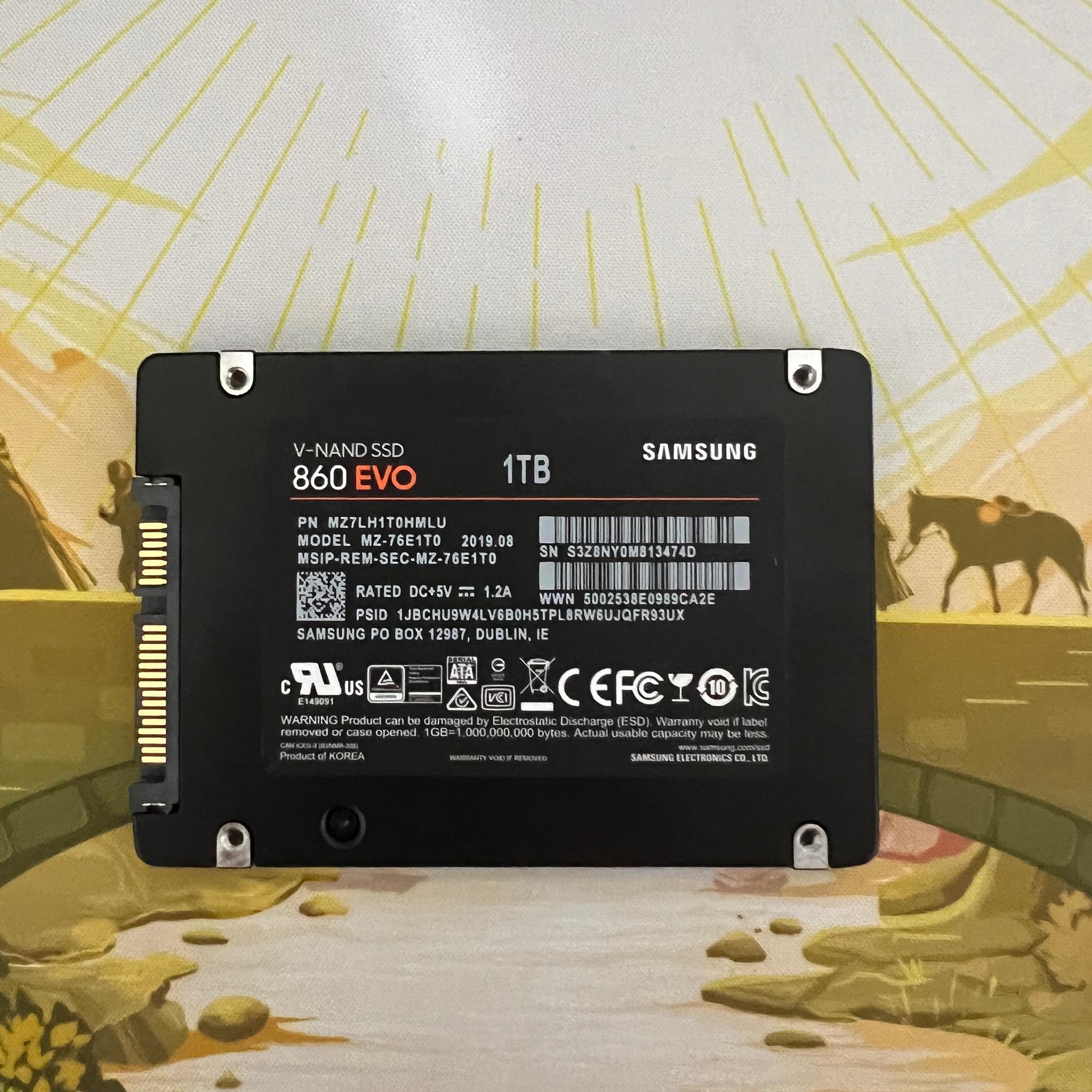 Samsung 860 1TB SATA SSD
