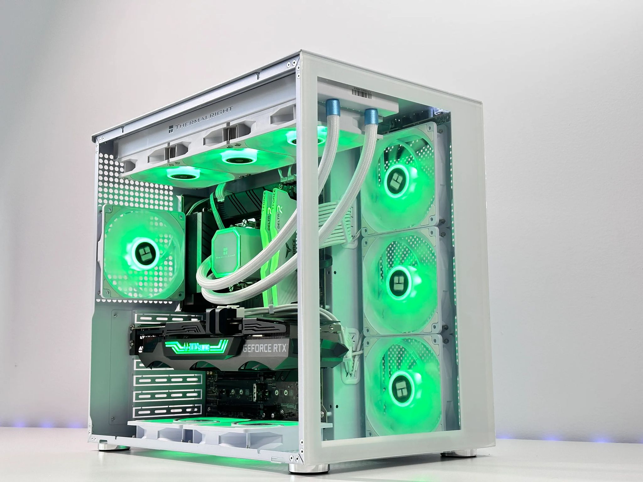 🫗4k Liquid Cooled Gaming PC🫗 Nvidia RTX 3080 10GB❄️Intel 12600k 10Cores❄️32GB DDR4❄️1TB NVME