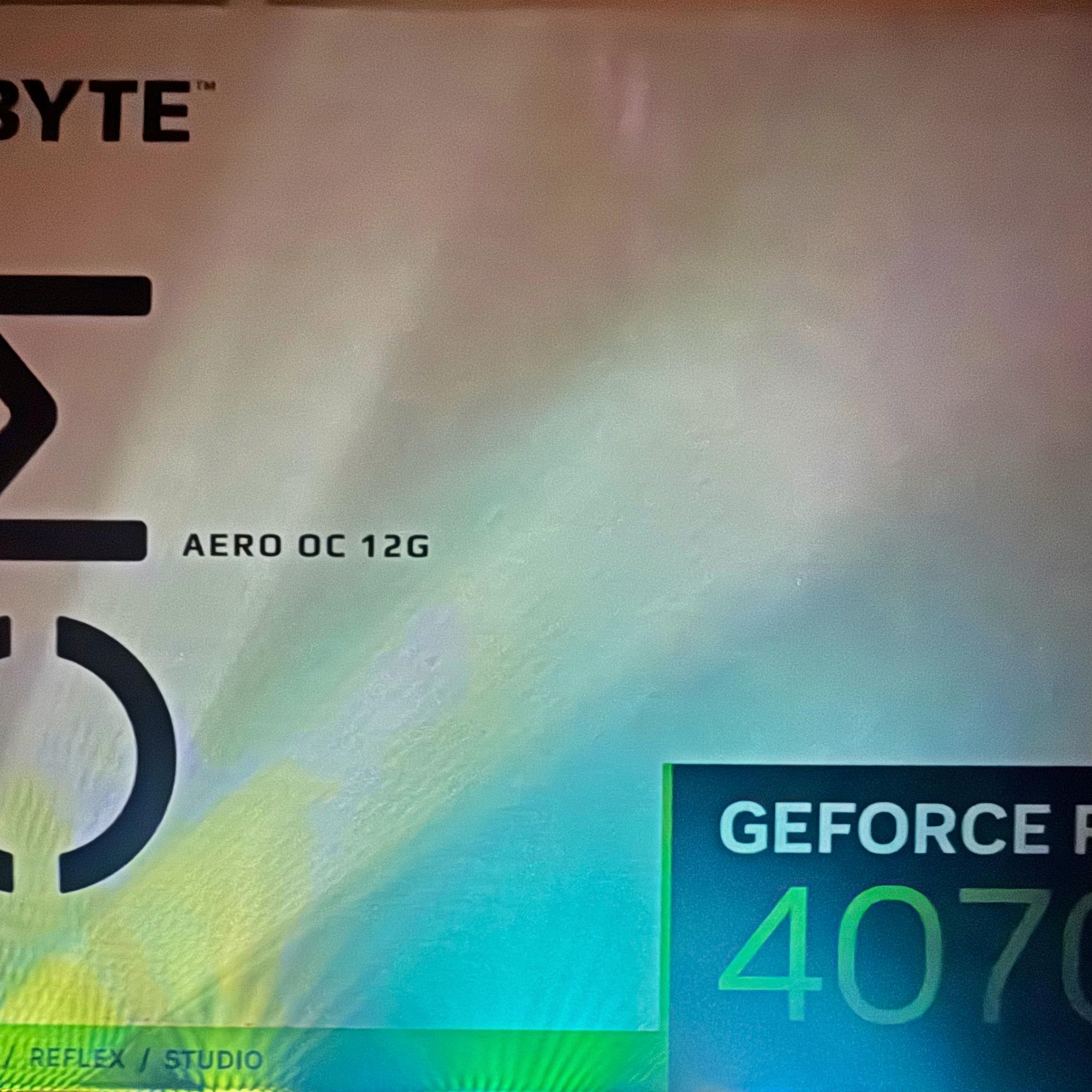 Gigabyte GeForce RTX 4070 AERO OC